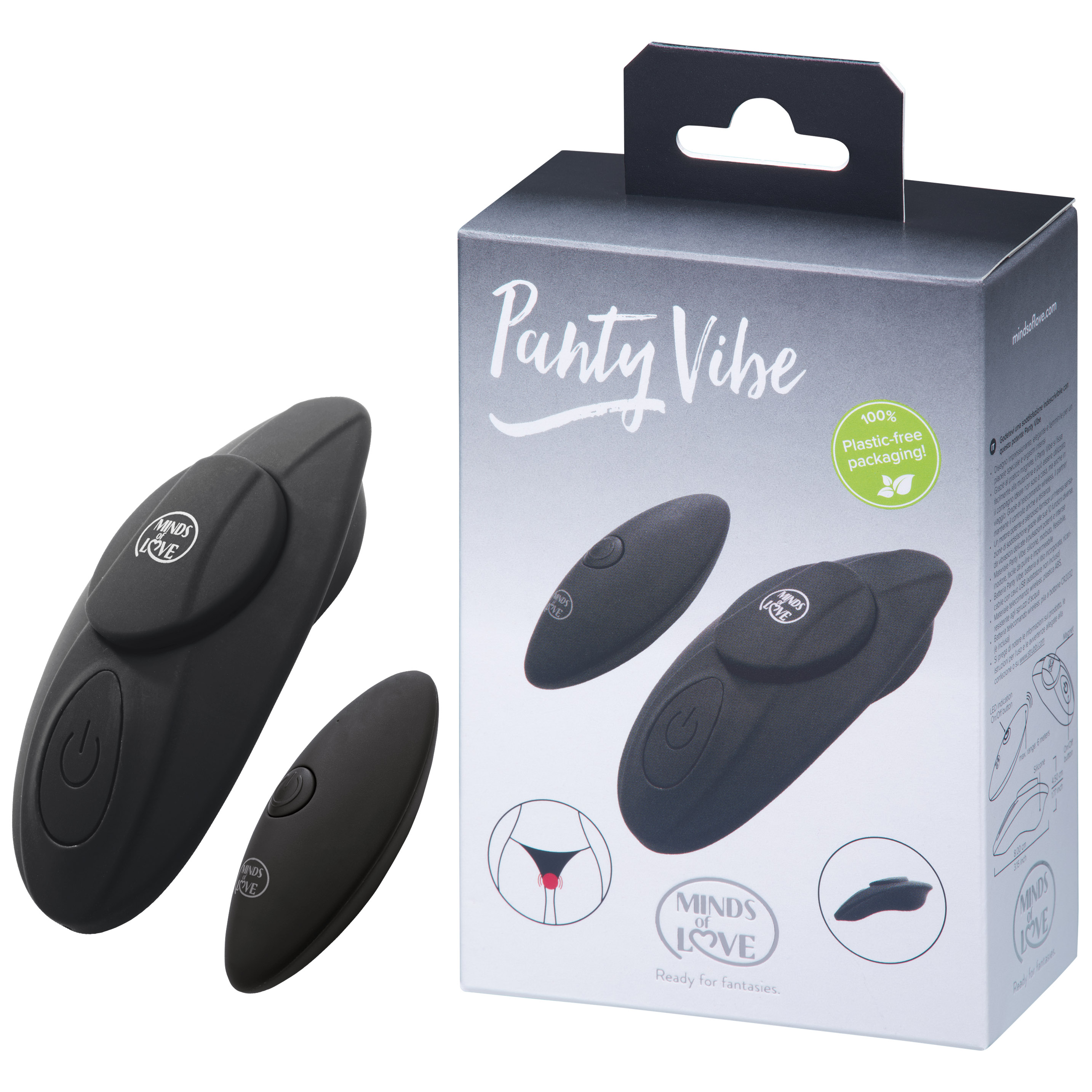 MINDS of LOVE Panty Vibe schwarz*