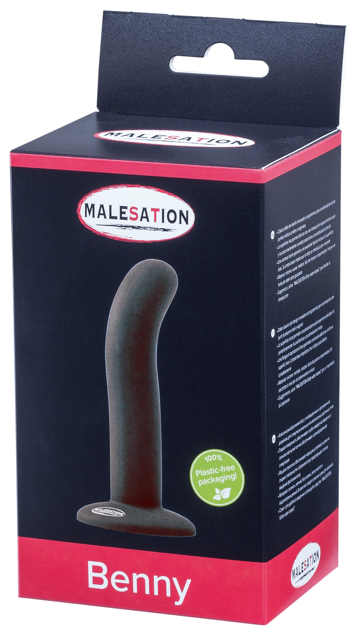 *MALESATION Benny Dildo schwarz