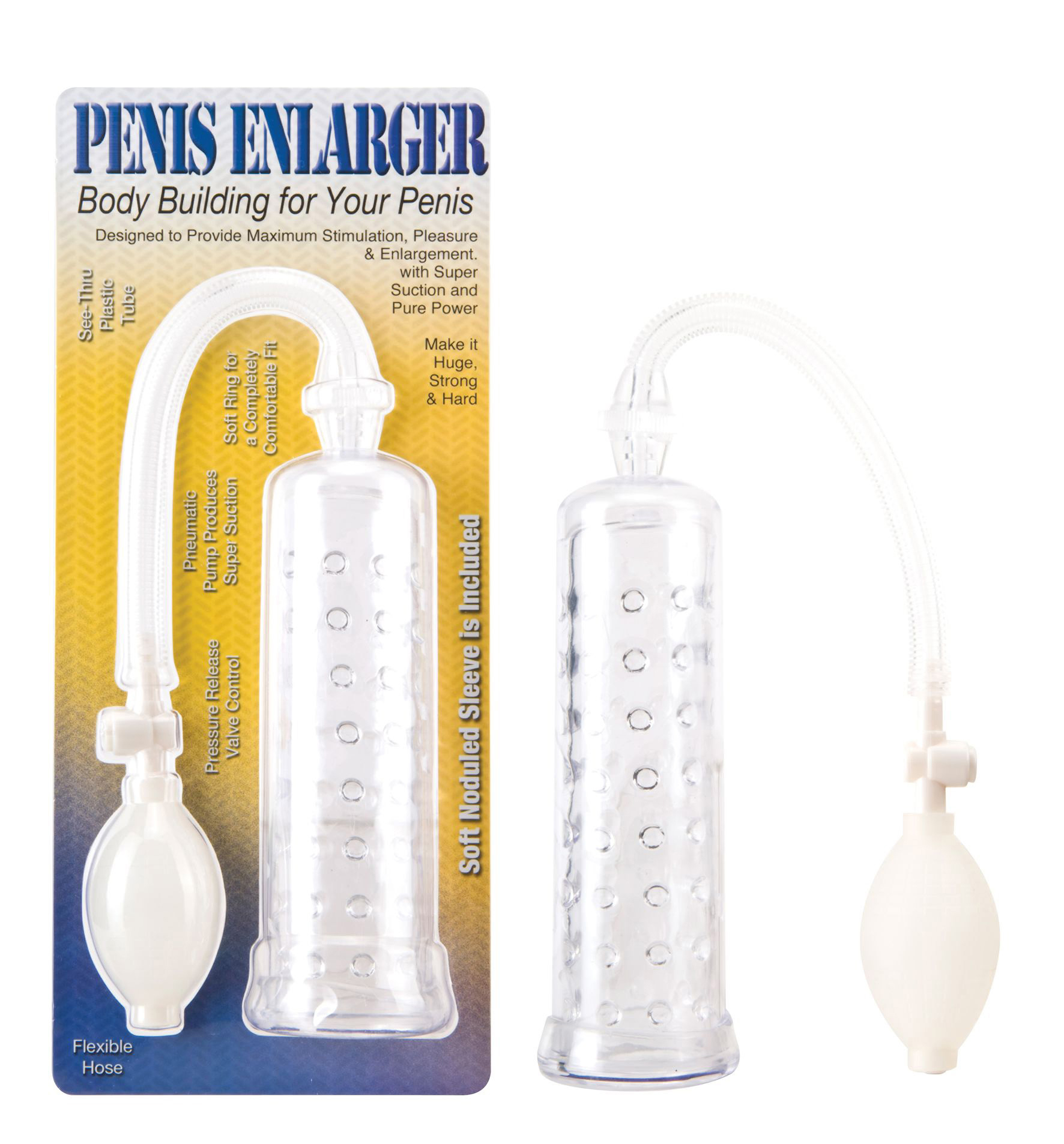 *Penis Enlarger Potenzpumpe weiß