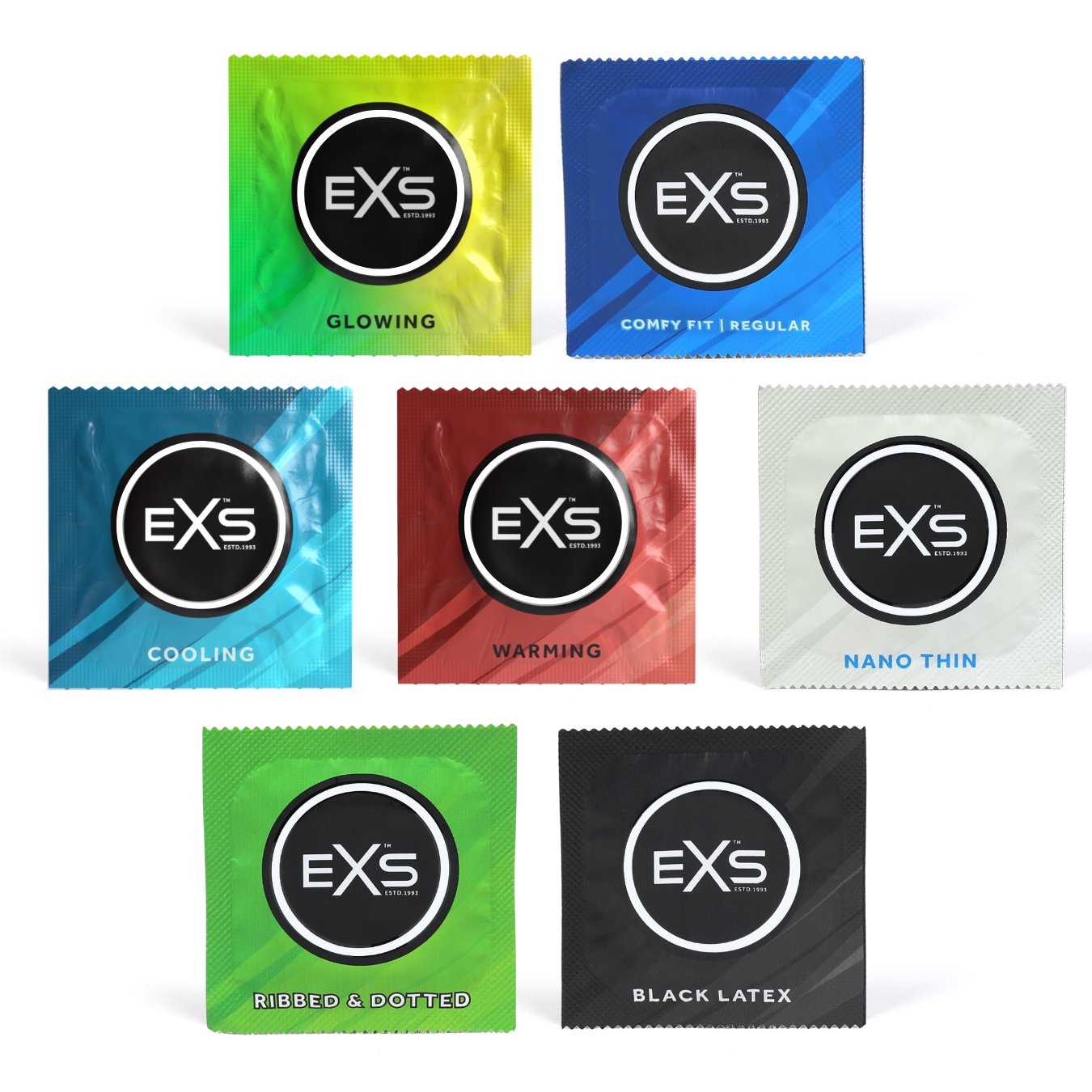 EXS Variety Pack 2 condoms (48pcs)
