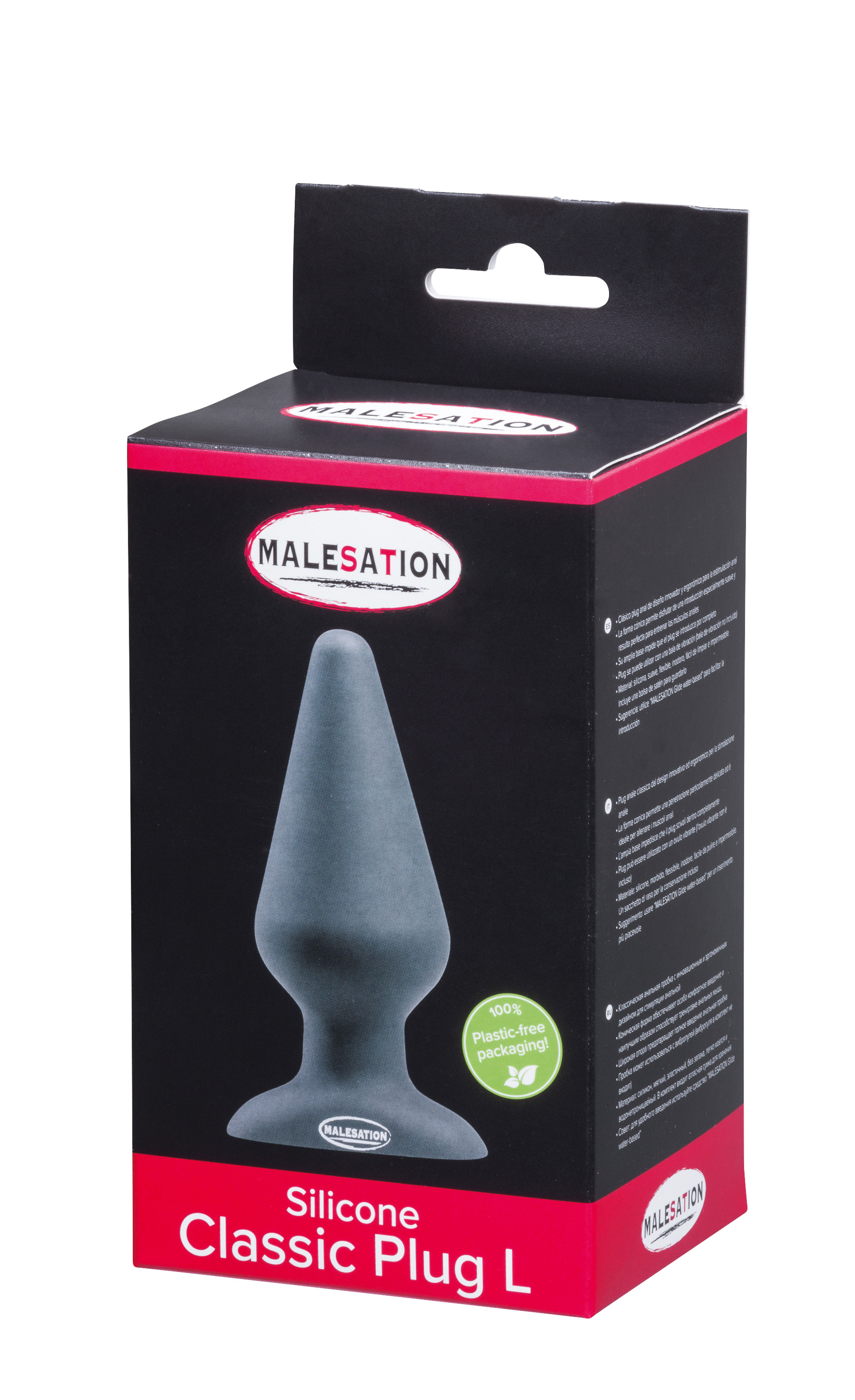 *MALESATION Silicone Classic Plug L