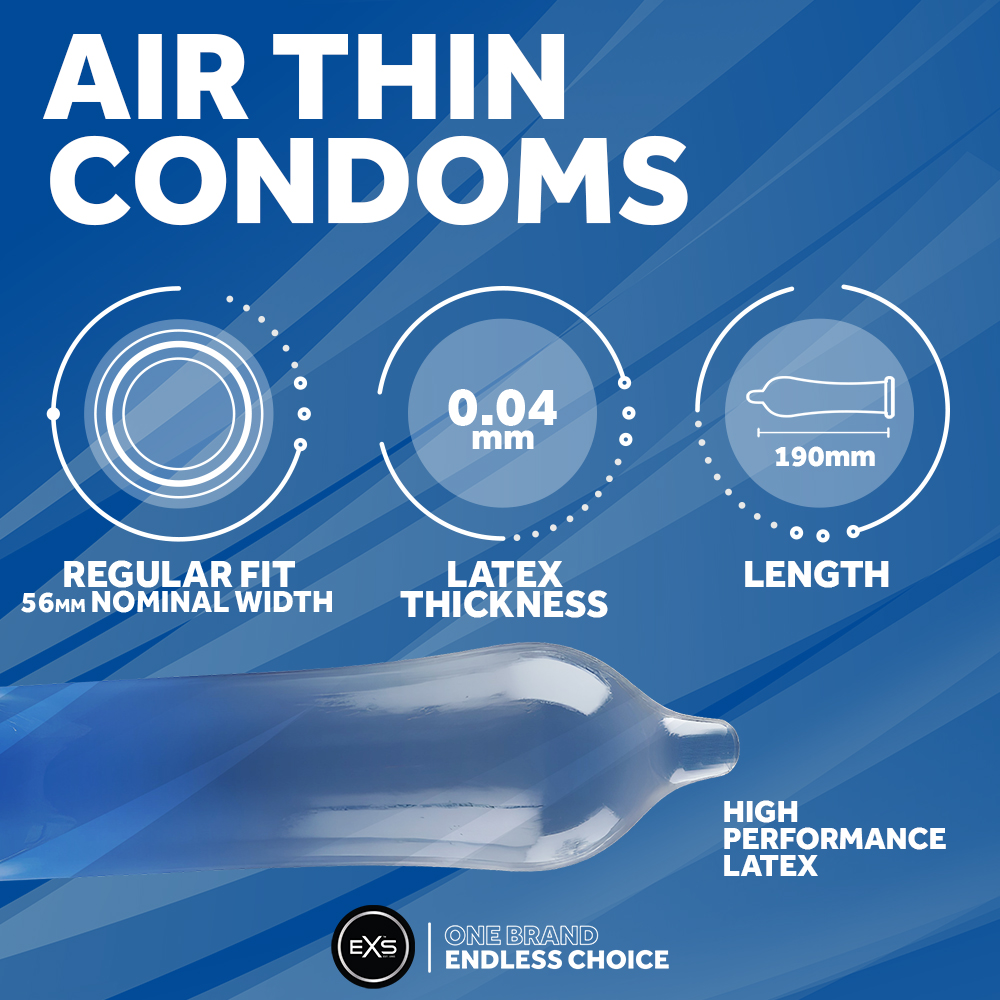EXS Air Thin 0.04 condoms (12pcs)