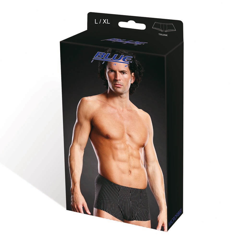 *BLUE LINE Performance Microfiber Pinstripe Trunk L/XL