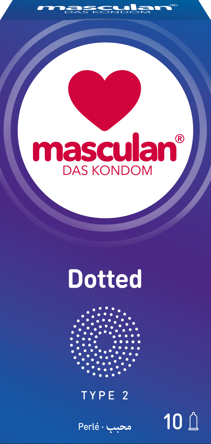 MASCULAN Dotted 10 St.