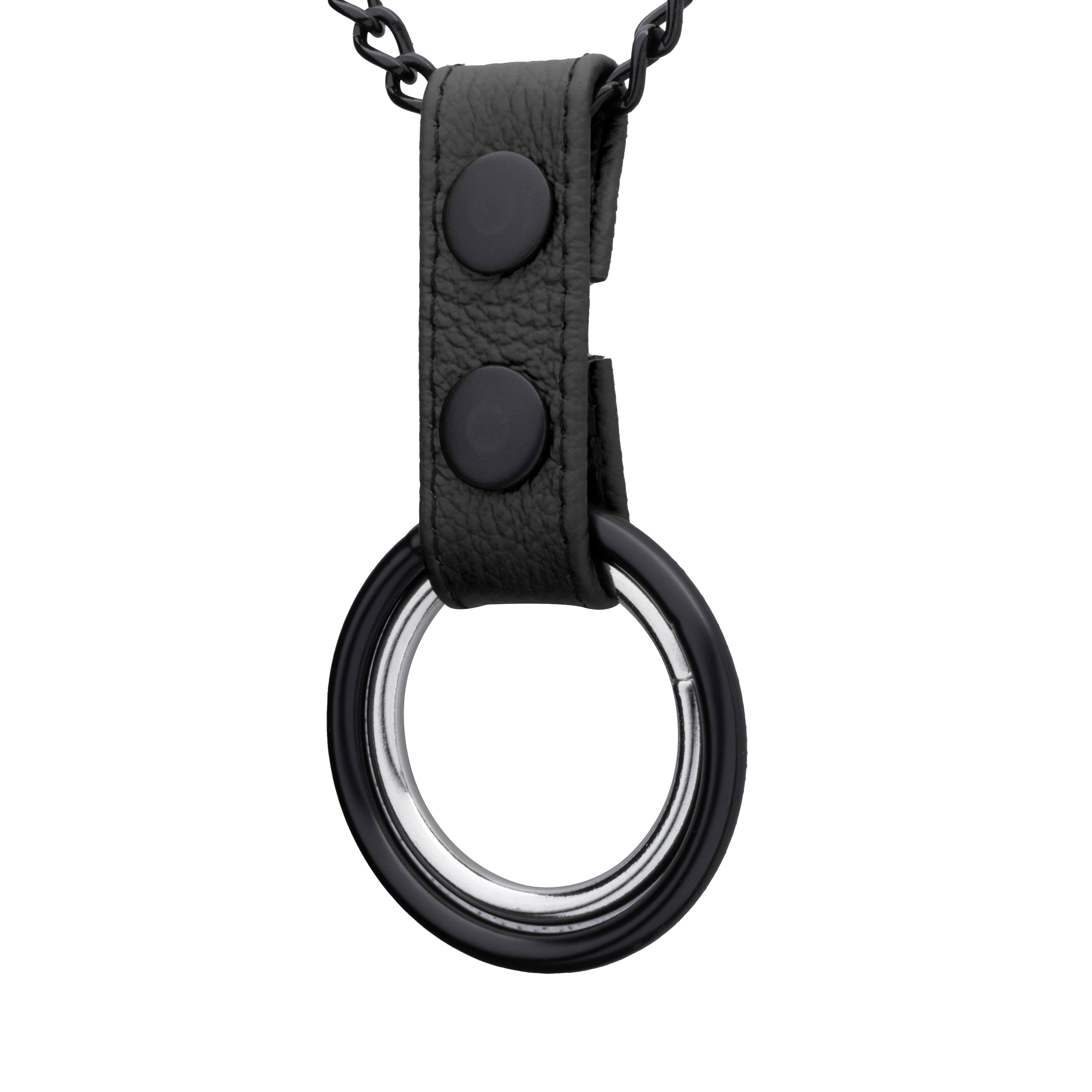 SAXOS Ketten Cockring schwarz