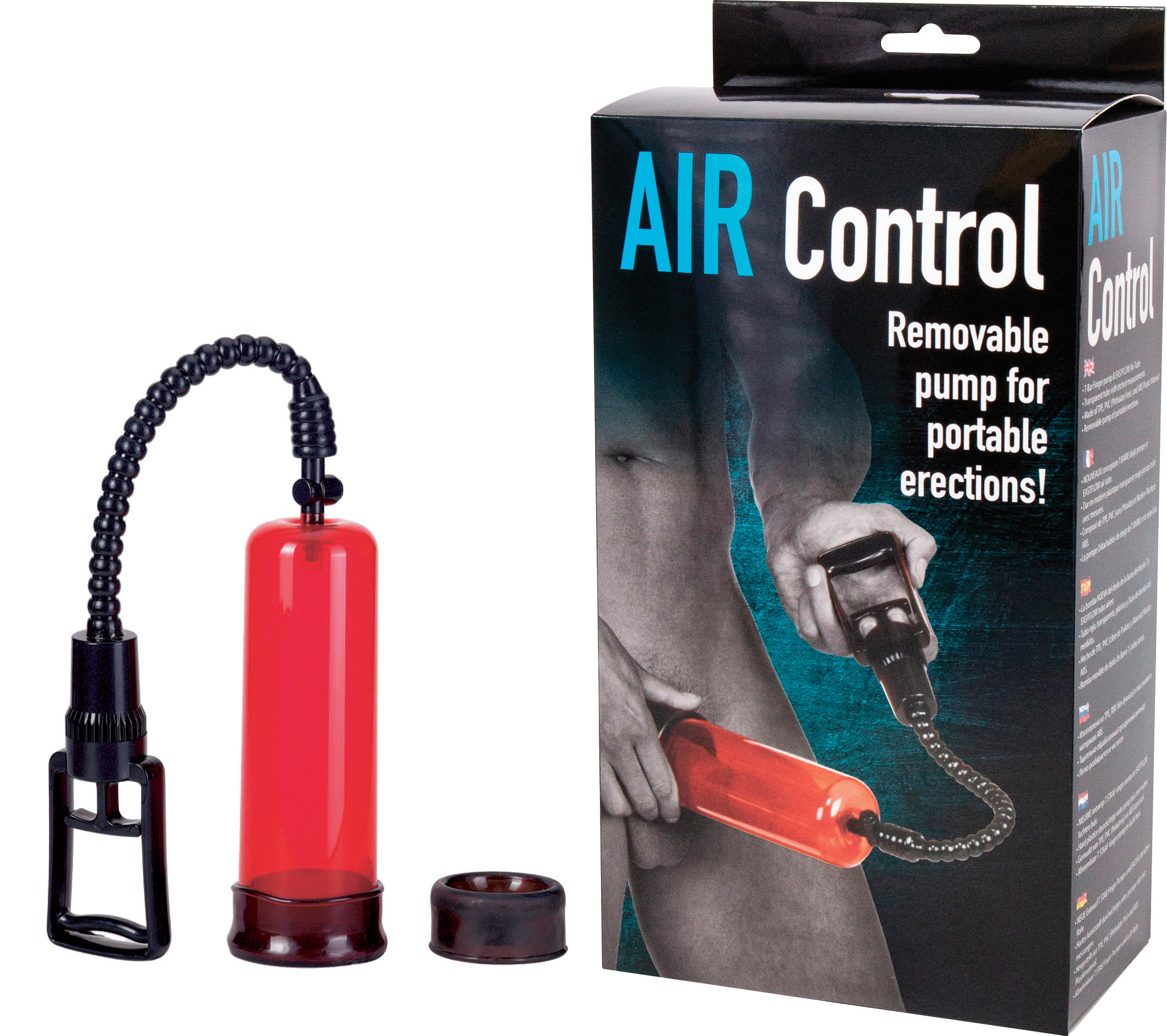 *Air Control Potenzpumpe rot 21cm