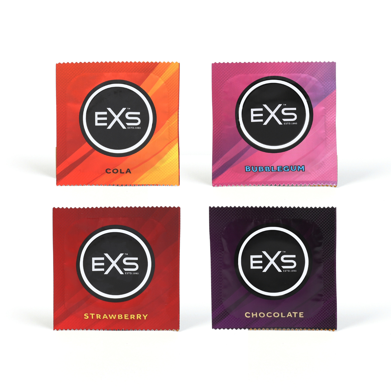 EXS Mixed Flavoured condoms (12pcs)