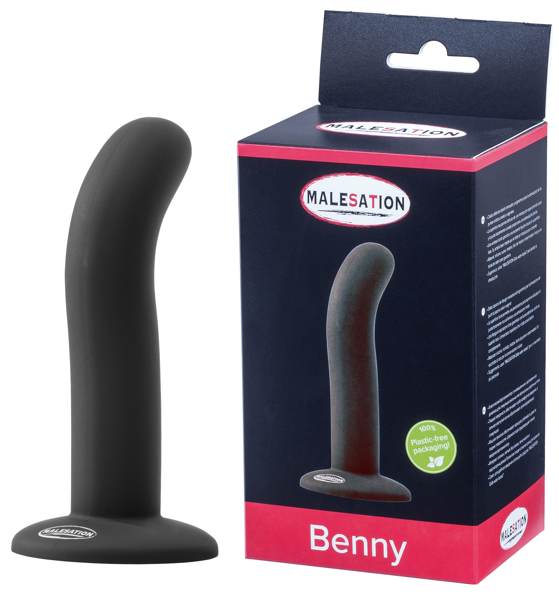 *MALESATION Benny Dildo schwarz