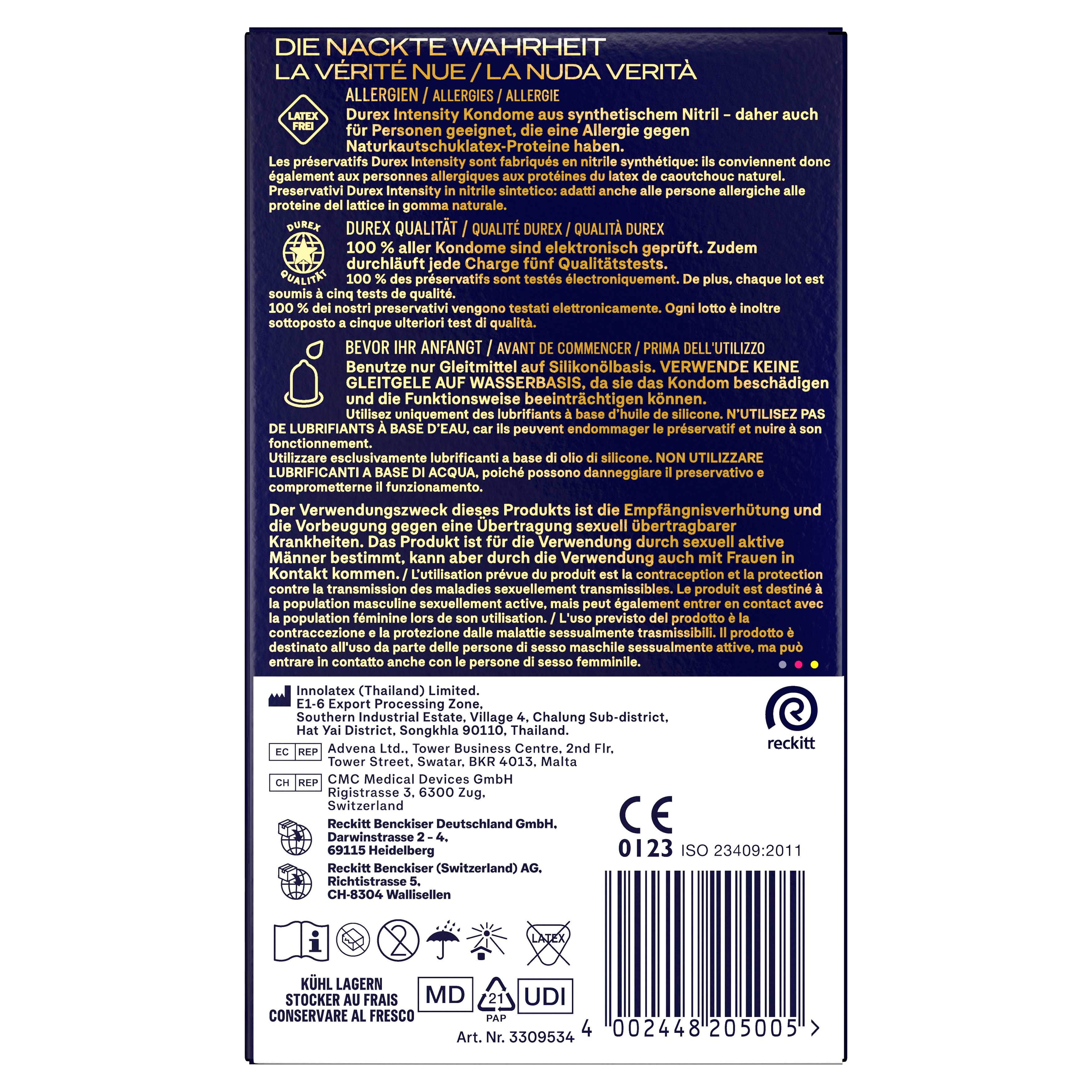 DUREX Intensity Extra-Groß 8 St.