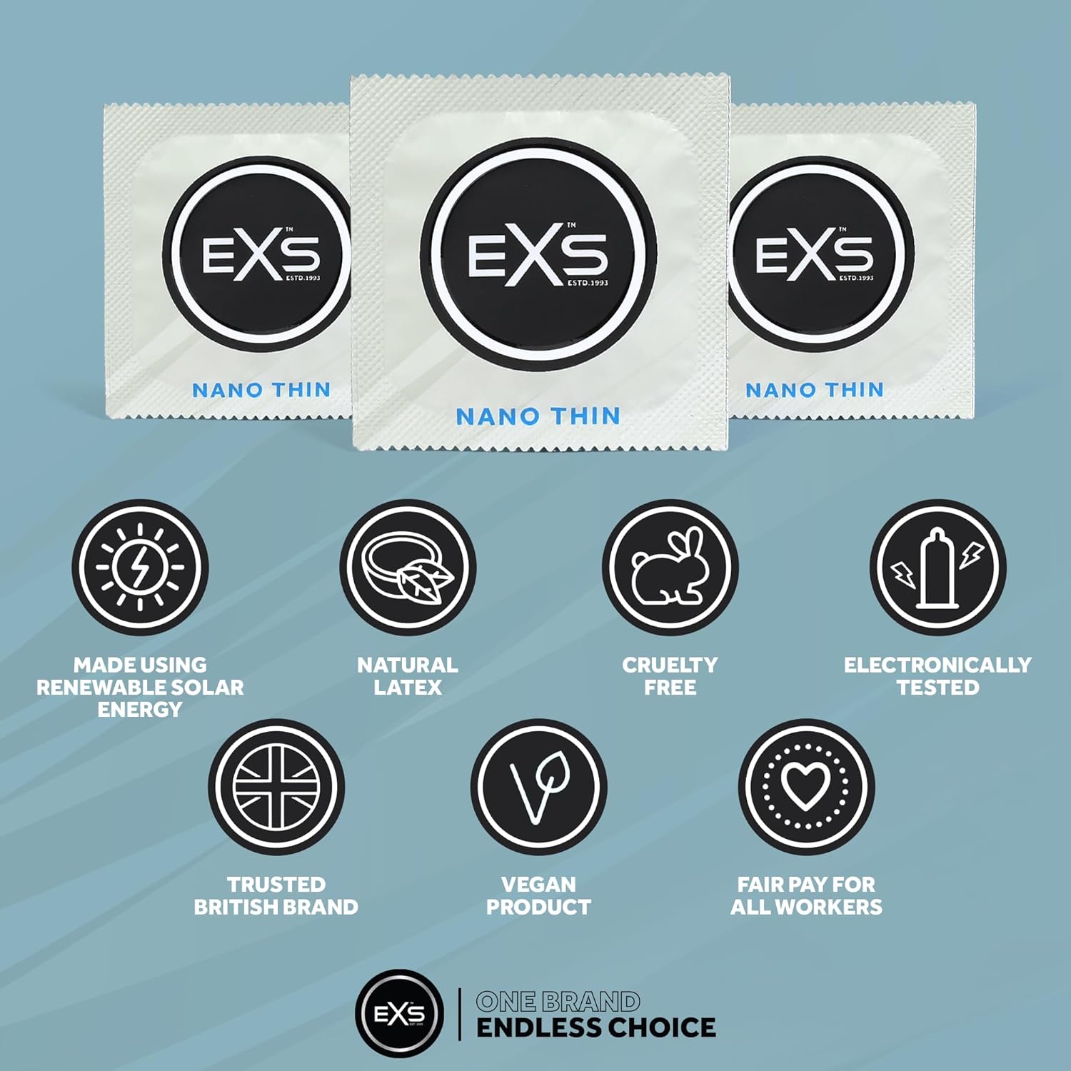 EXS Nano Thin 0.05 condoms (48pcs)