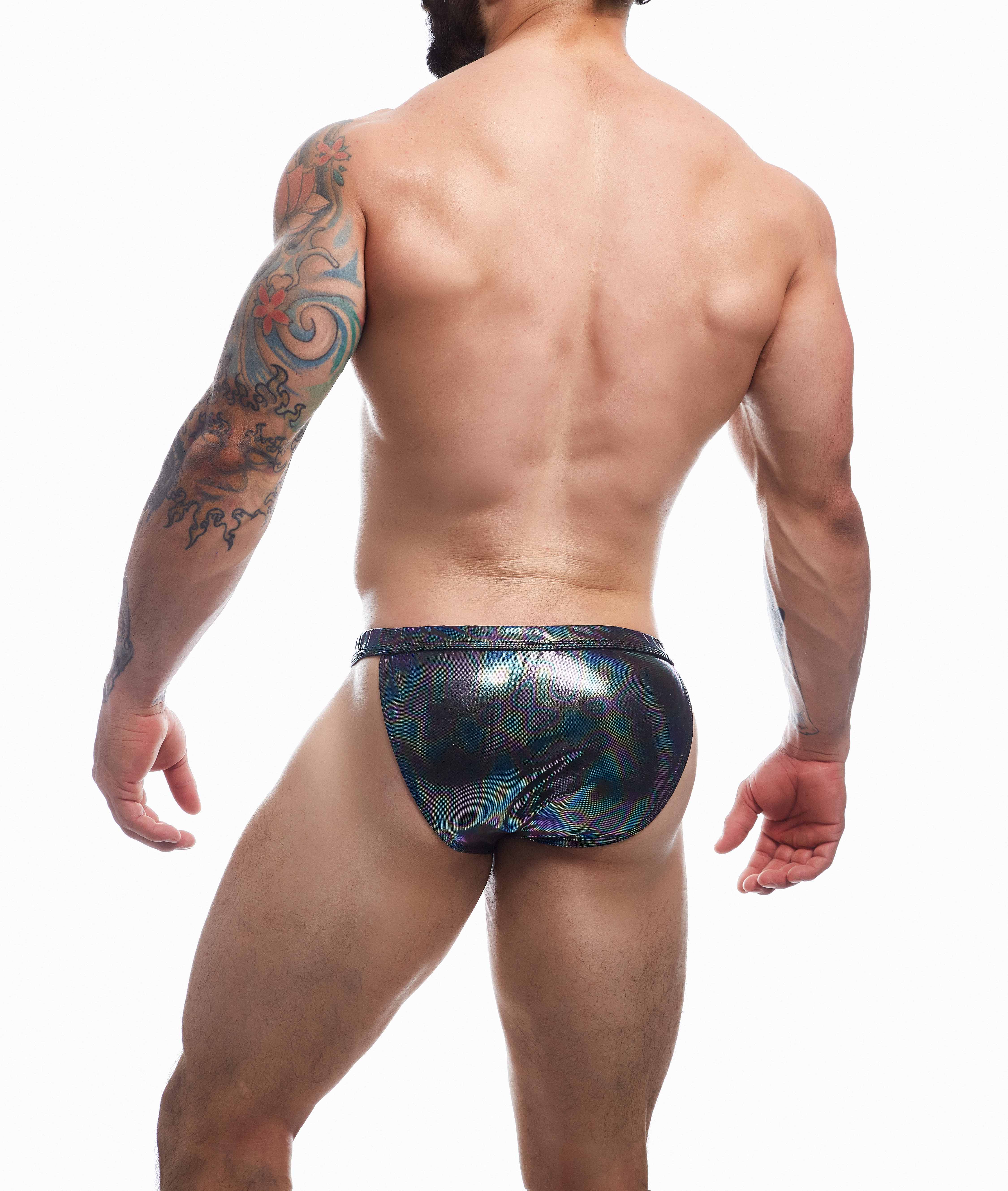 *C4M Emerald Clip Tanga Brief Black S