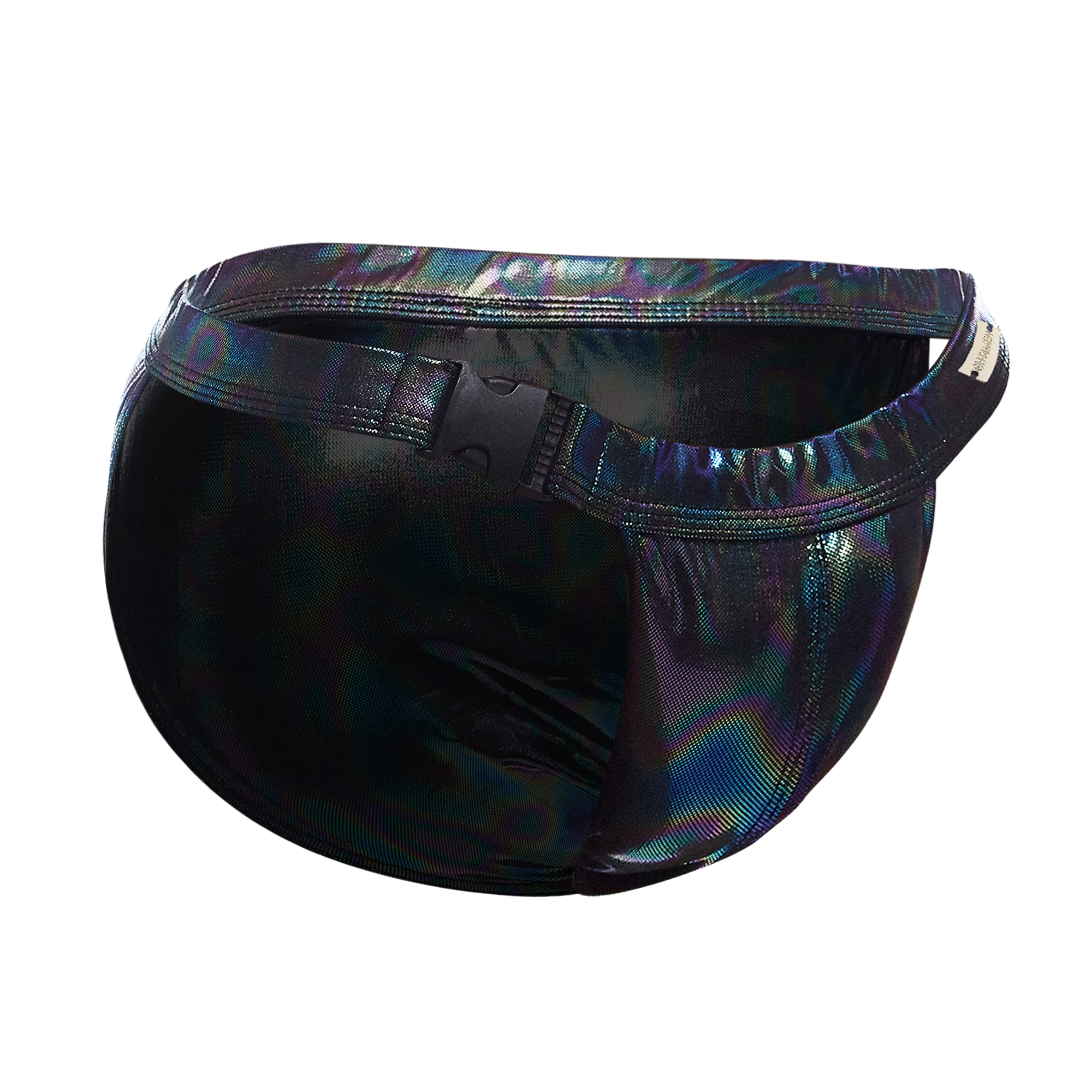*C4M Emerald Clip Tanga Brief Black S