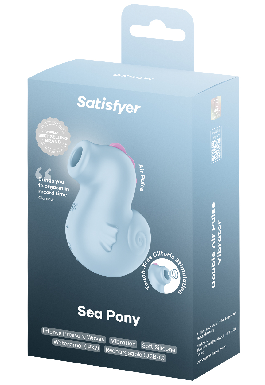 SATISFYER Sea Pony ice blue