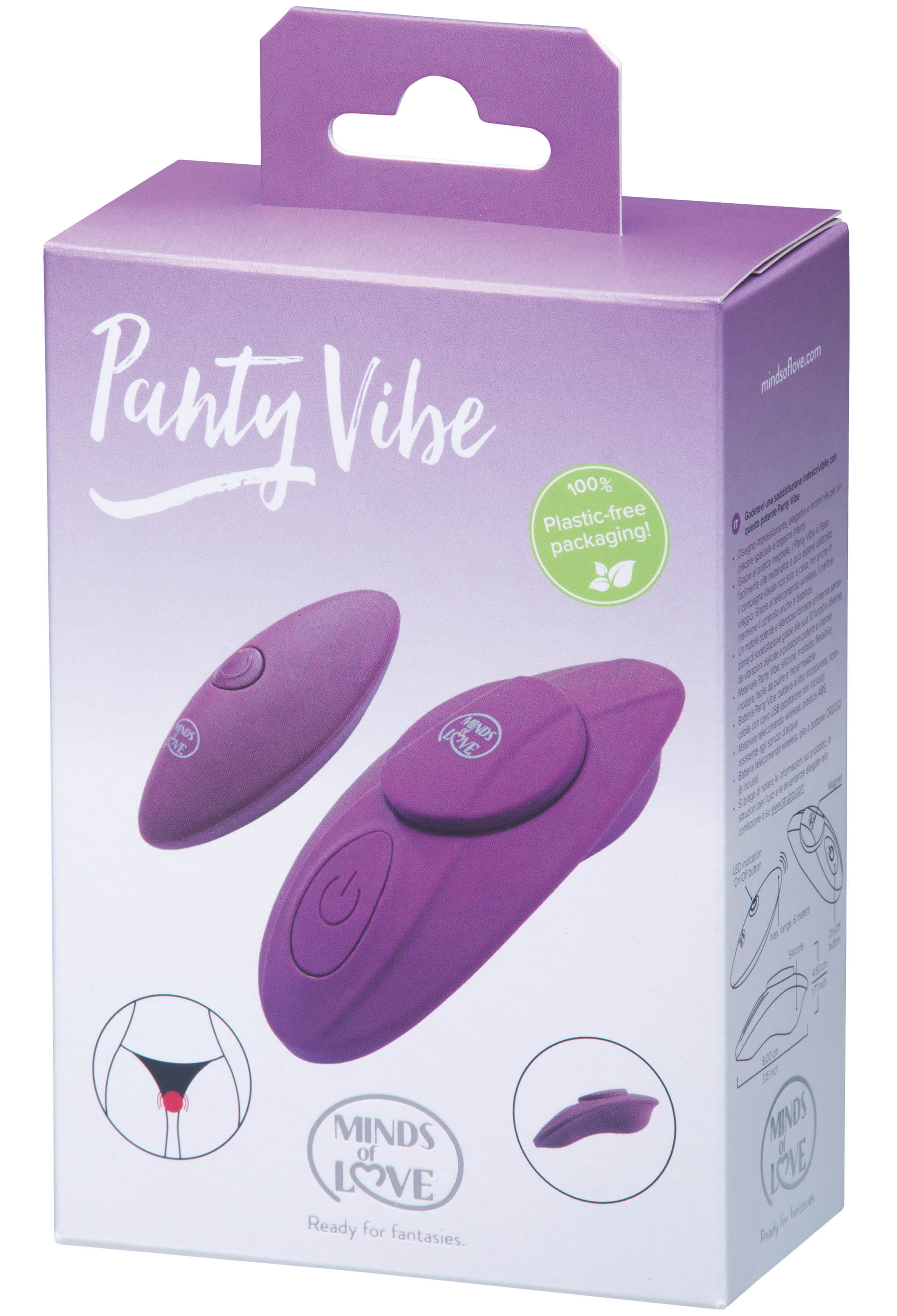 MINDS of LOVE Panty Vibe violett*