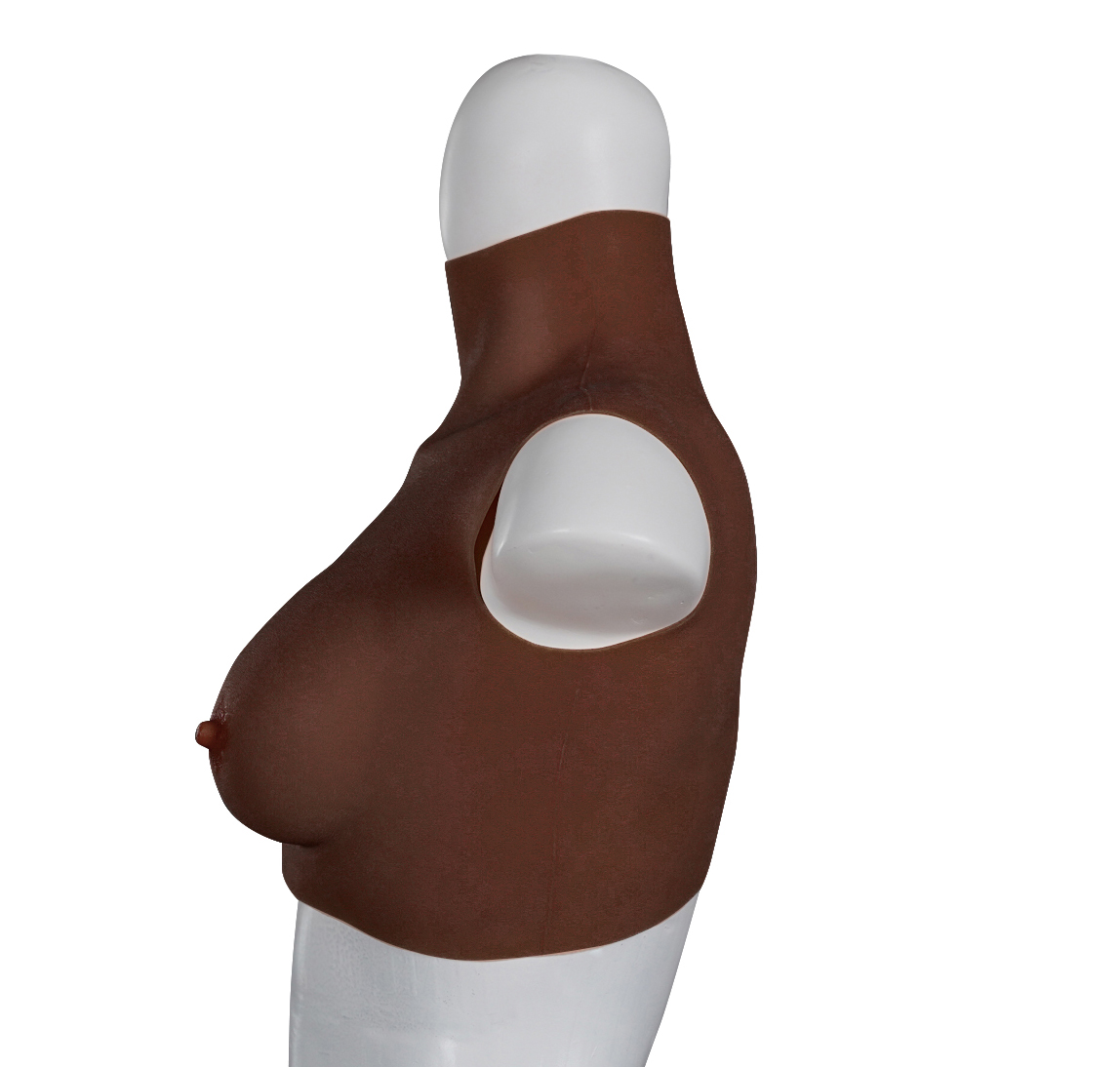 XX-DREAMSTOYS Ultra Realistic Breast Form black Size S (B-cup)*