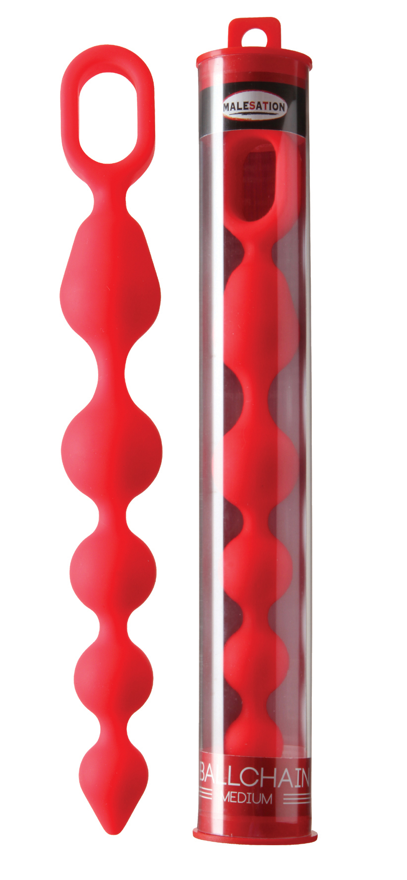 *MALESATION Ballchain medium rot
