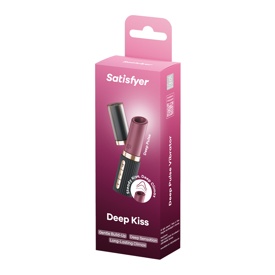 SATISFYER Deep Kiss black