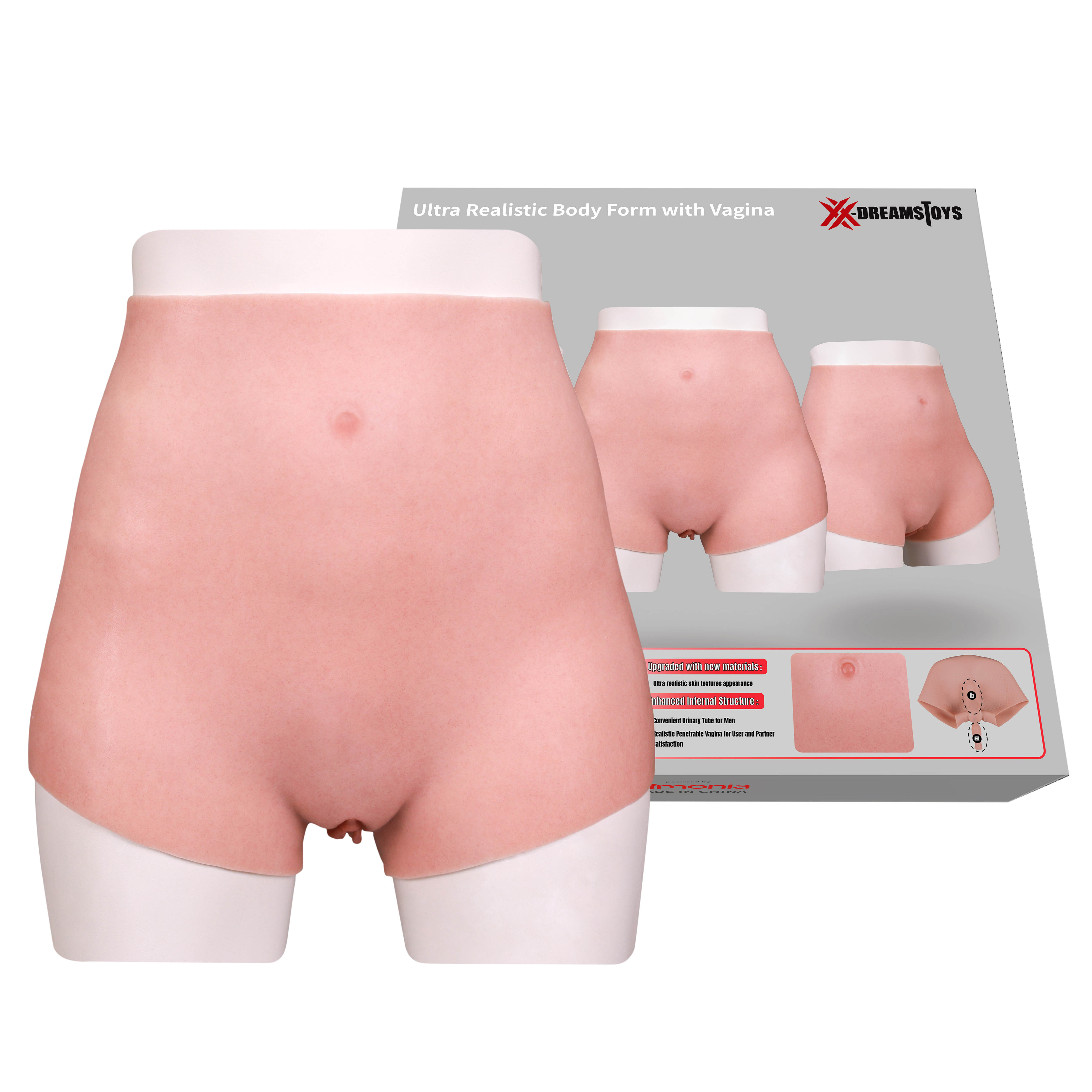 XX-DREAMSTOYS Ultra Realistic Vagina Form Size L