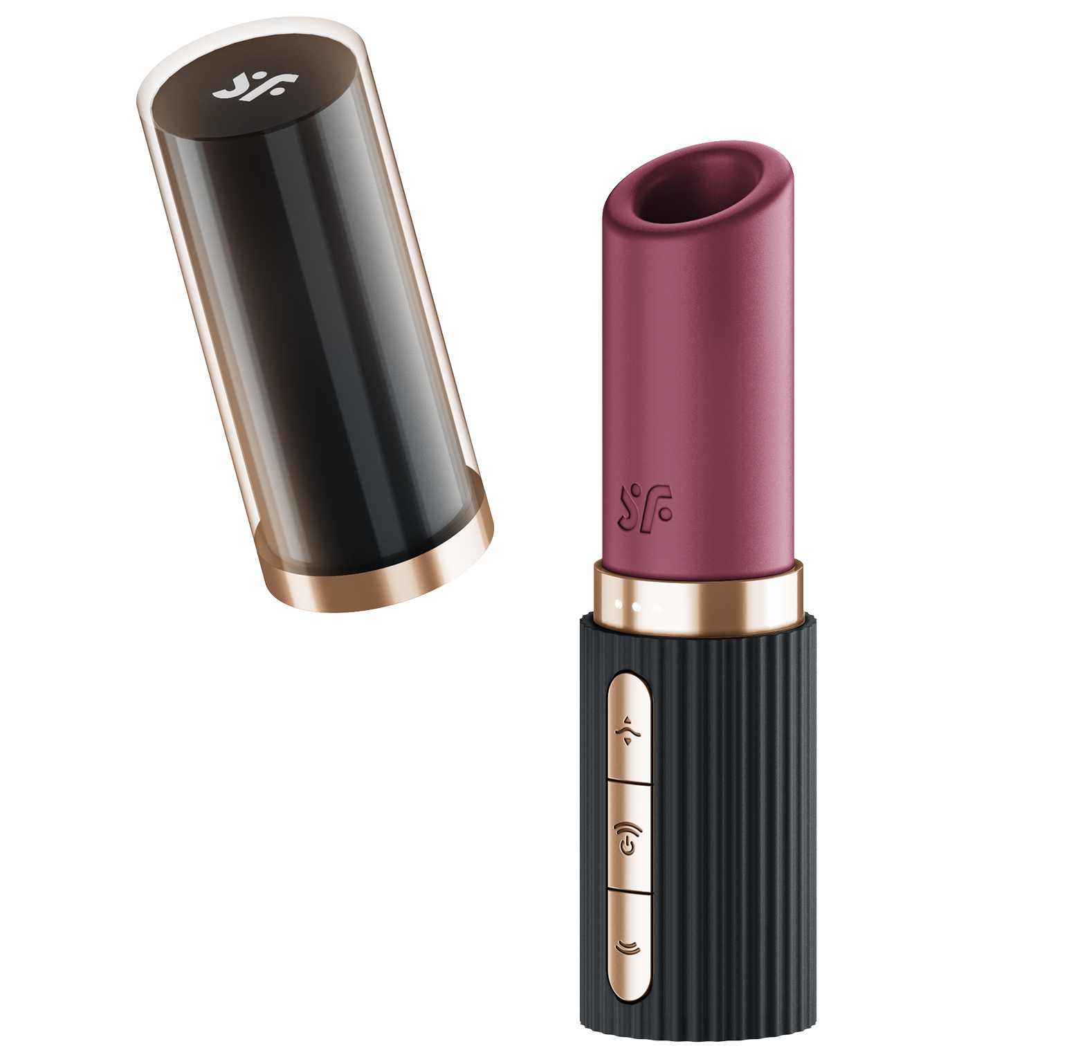 SATISFYER Deep Kiss black