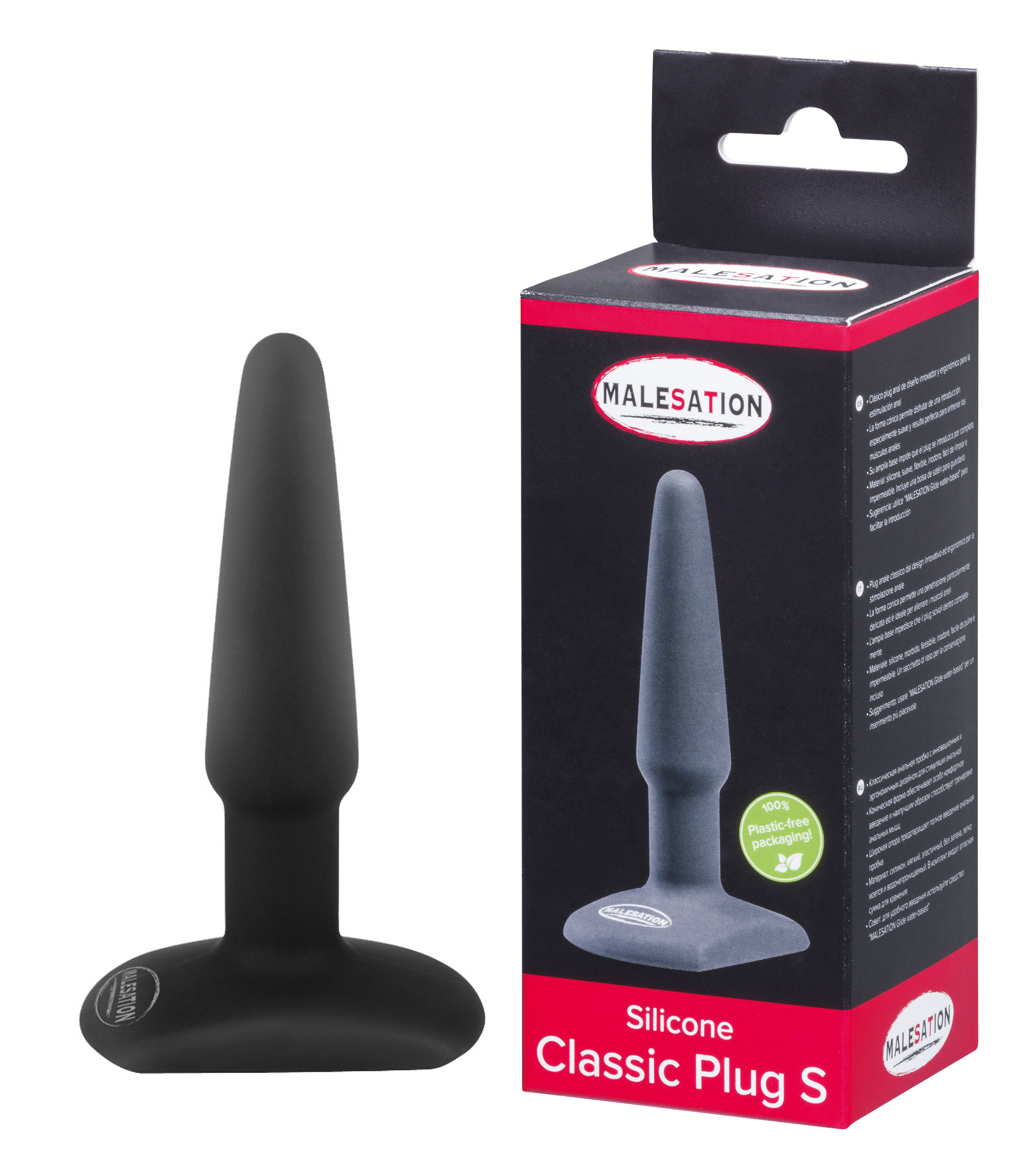 *MALESATION Silicone Classic Plug S