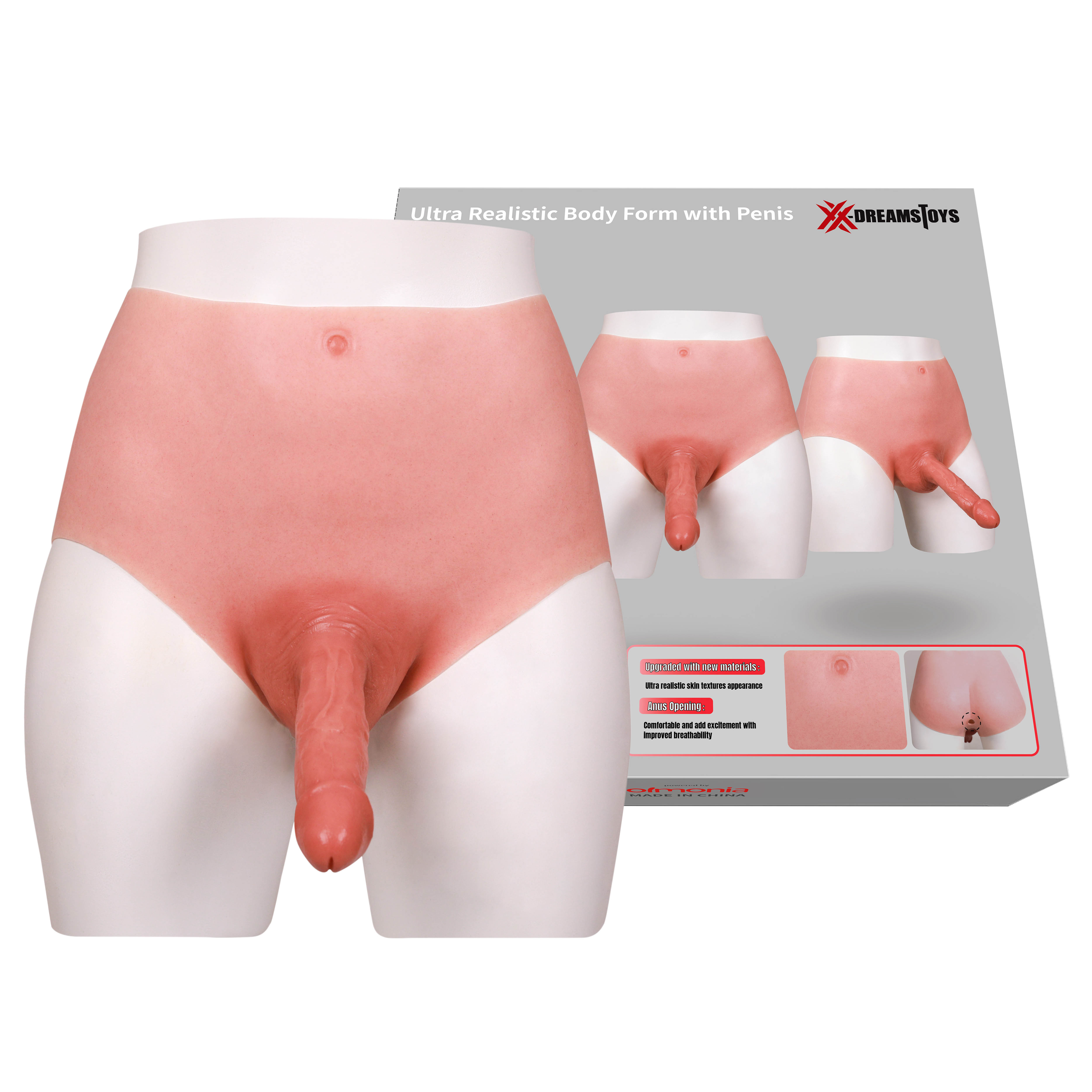 XX-DREAMSTOYS Ultra Realistic Penis Form Size M