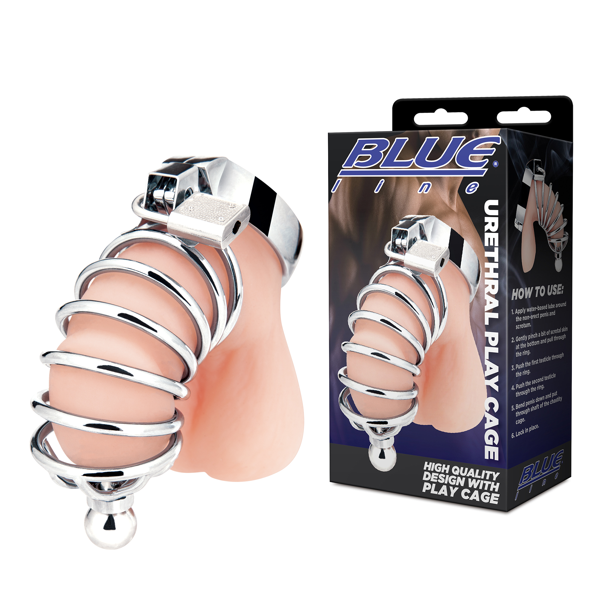*BLUE LINE C&B GEAR Urethral Play Cage
