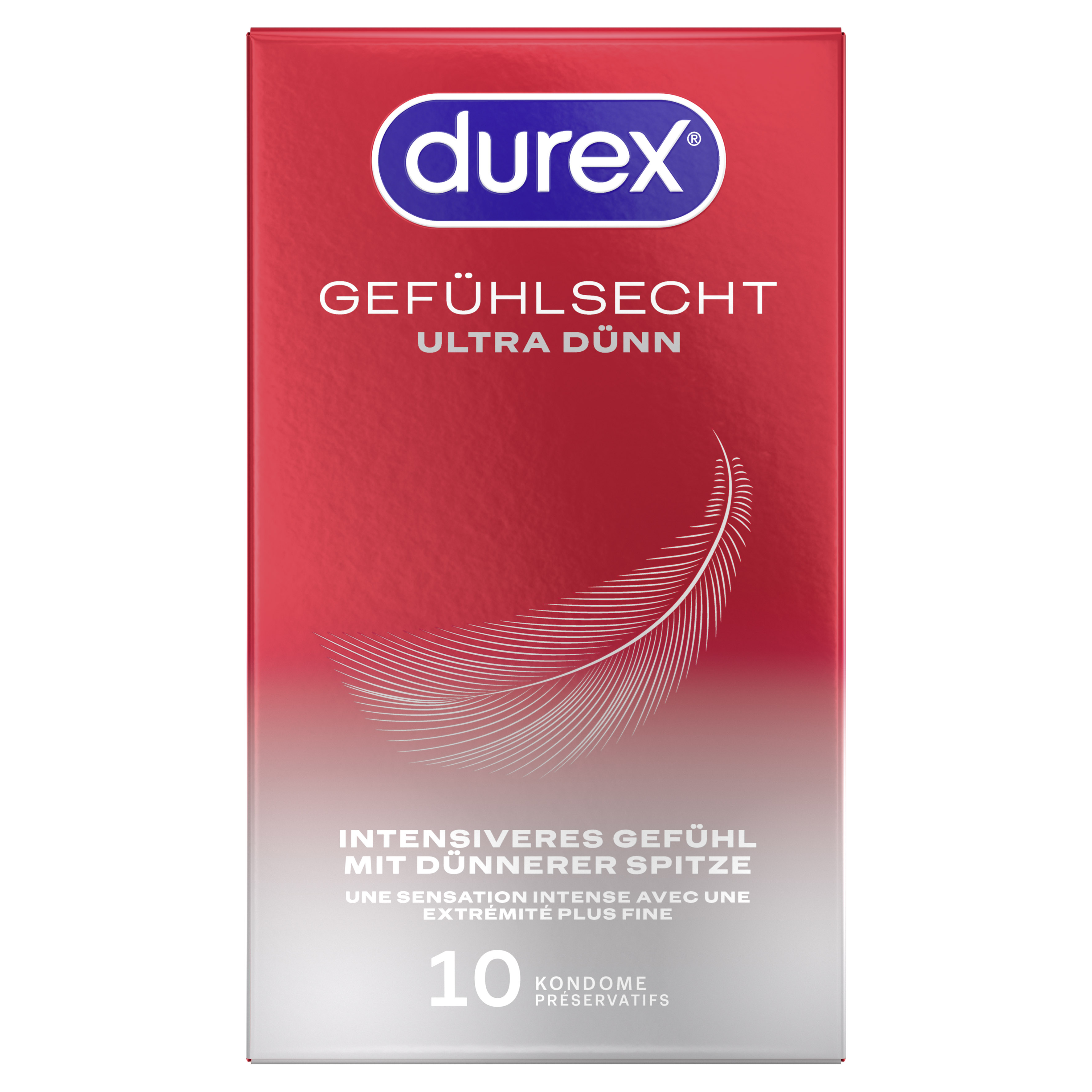 DUREX Gefühlsecht Ultra Dünn 10 St.
