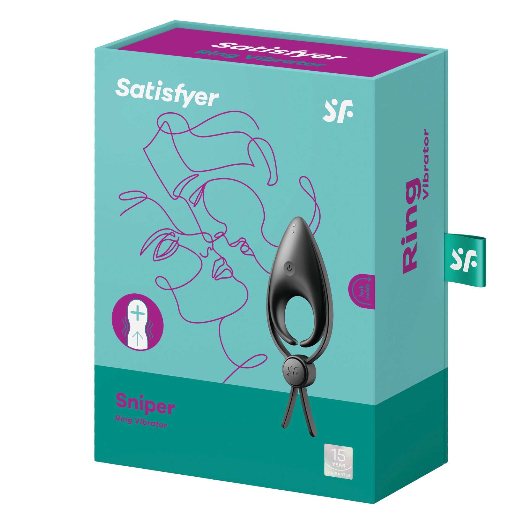 *SATISFYER Sniper Ring Vibrator black