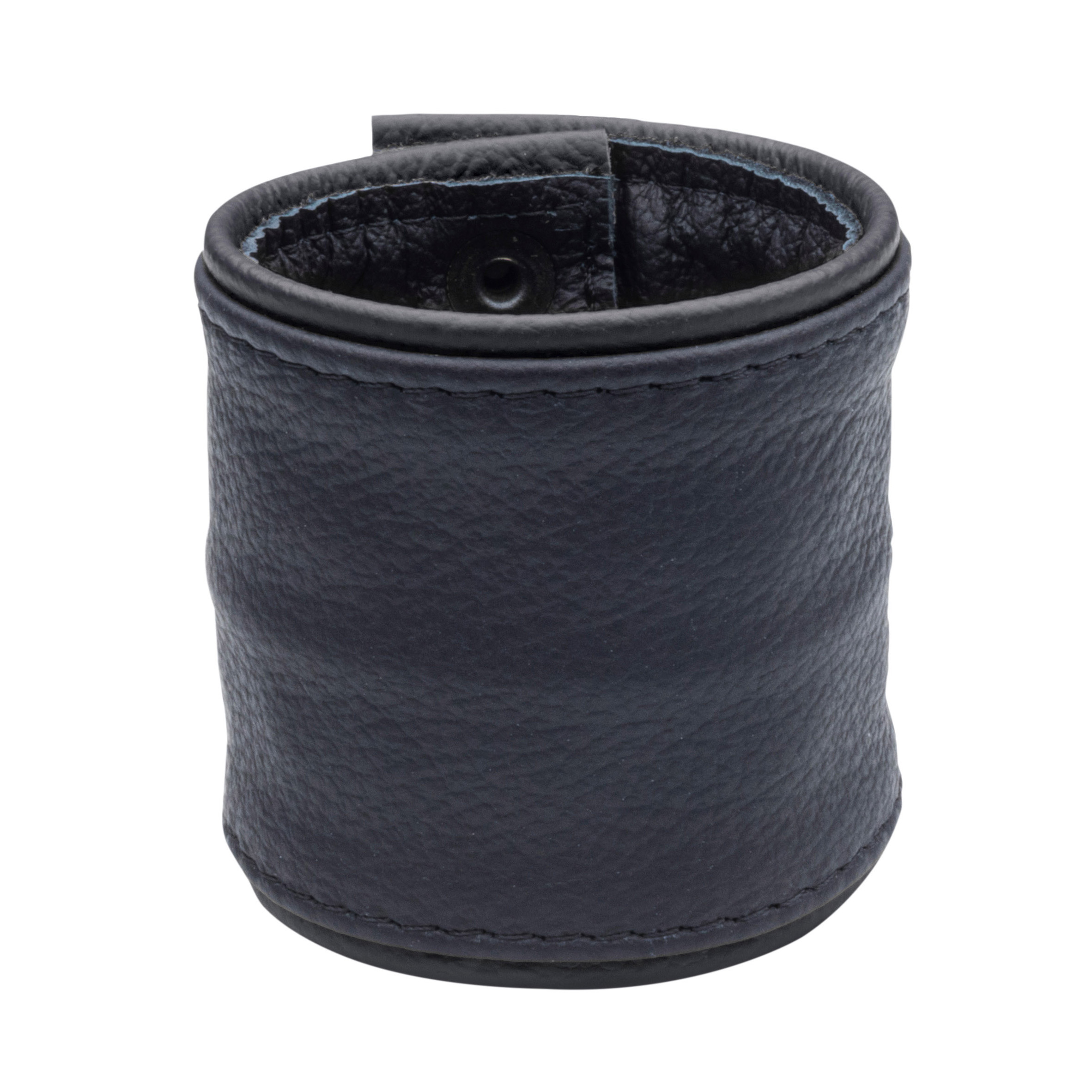SAXOS Soft Leder Armband/Geldbörse schwarz L