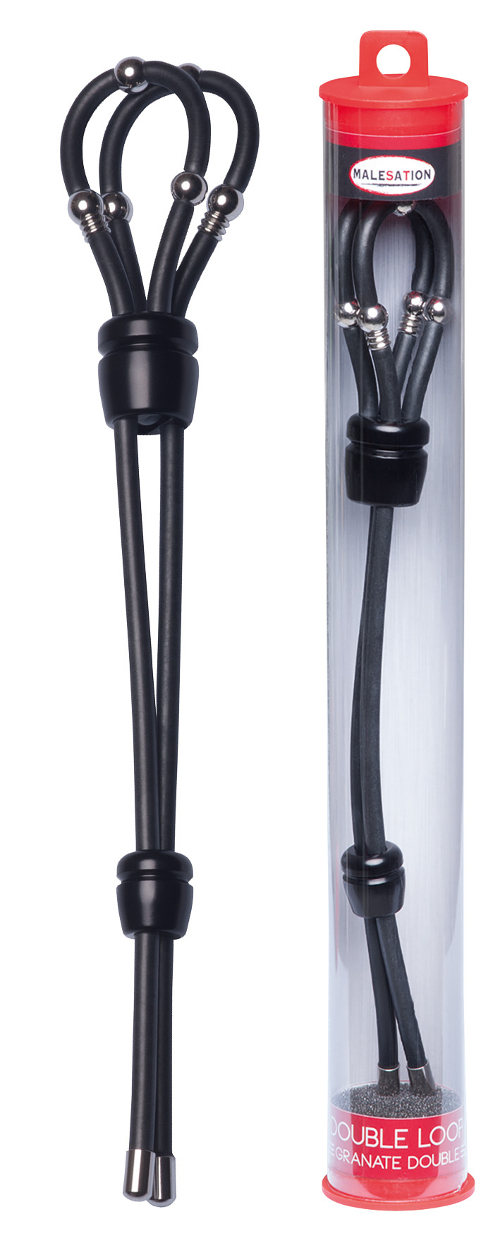 *MALESATION Double Loop Granate Double schwarz