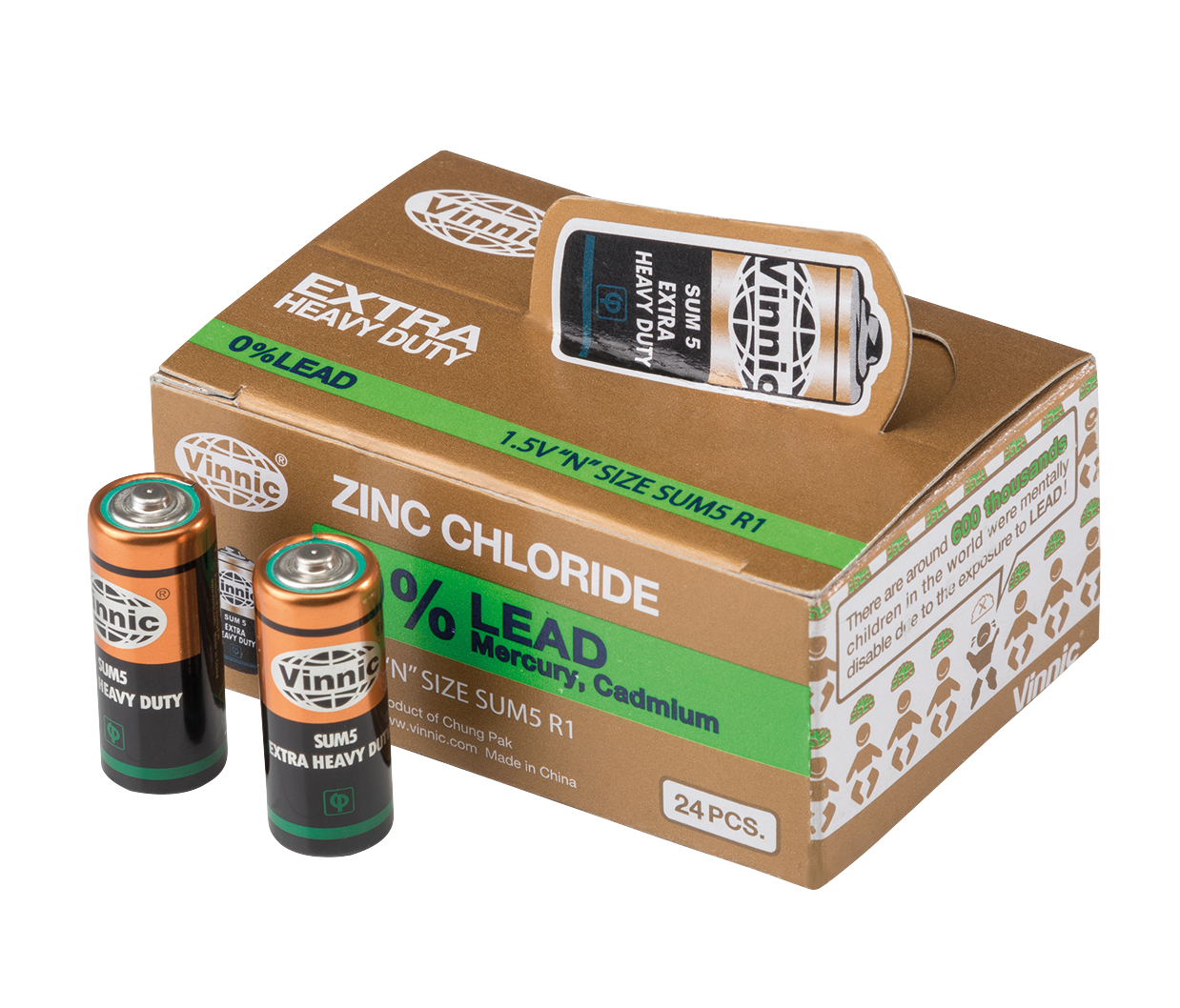 *Batterie VINNIC Micro SUM 5 (24 Stück VE) R1