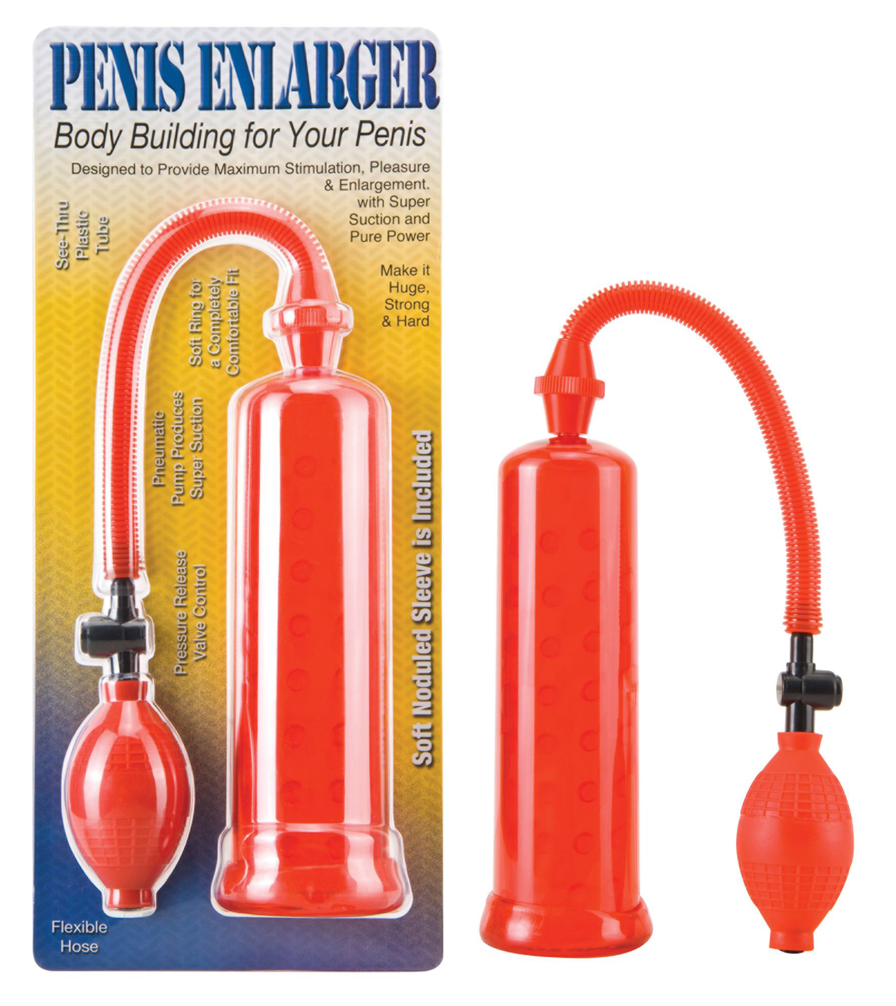 *Penis Enlarger Potenzpumpe rot