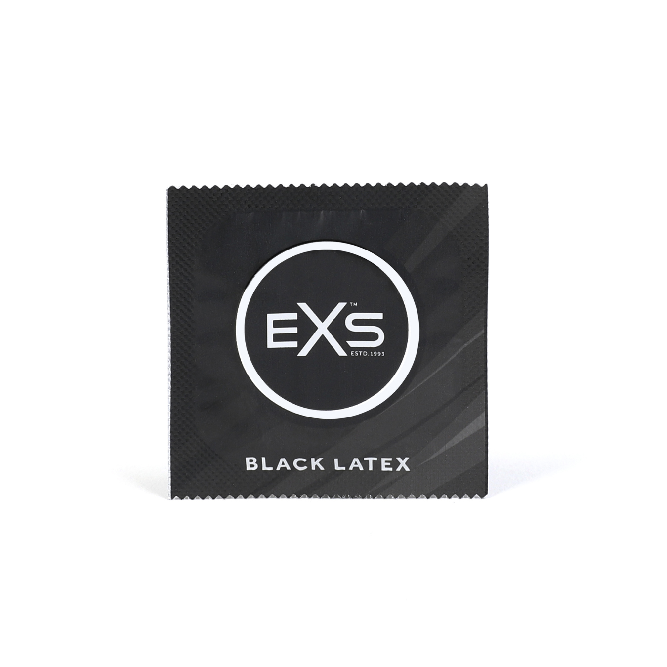 EXS Black Latex condoms (100pcs)