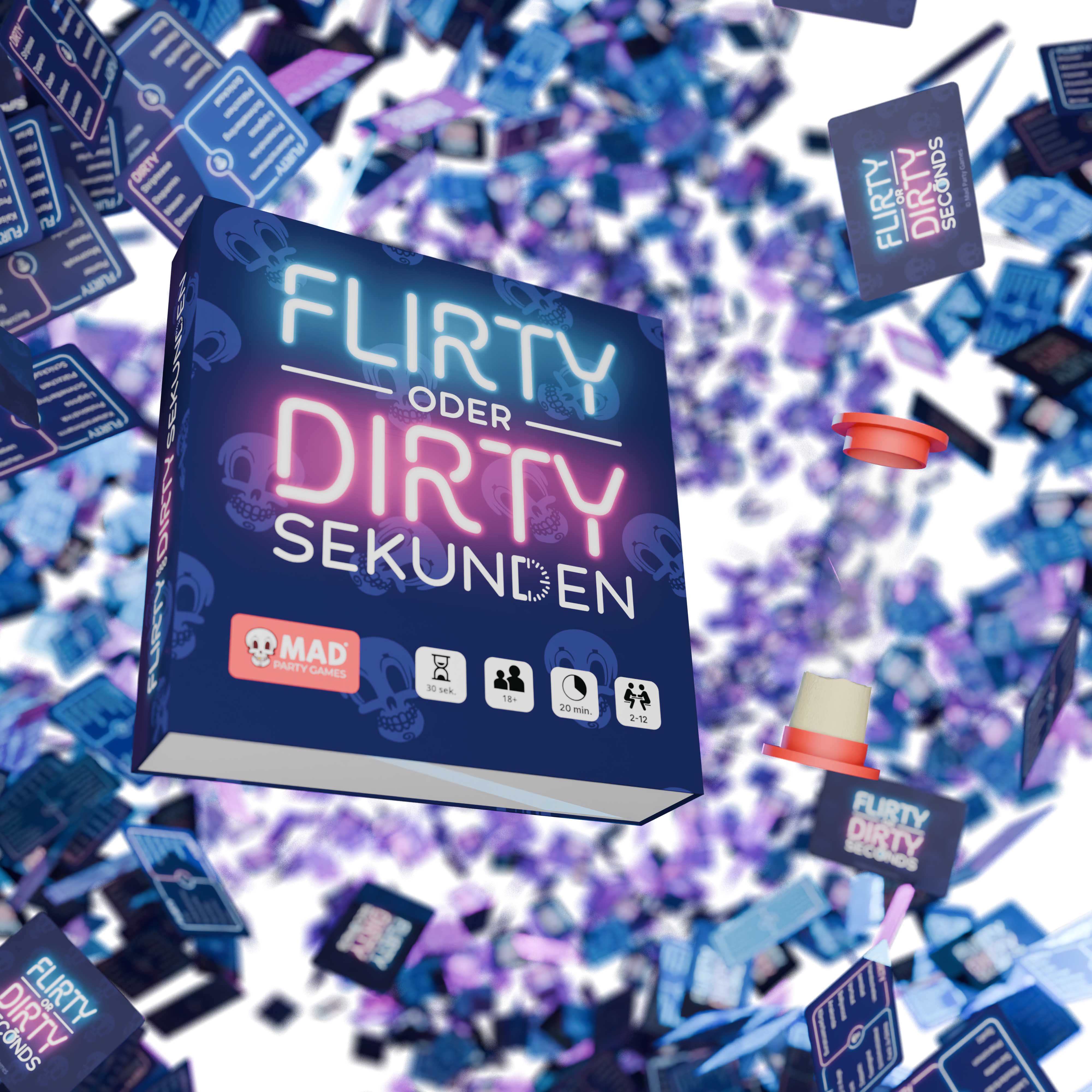 Kartenspiel "Flirty oder Dirty"