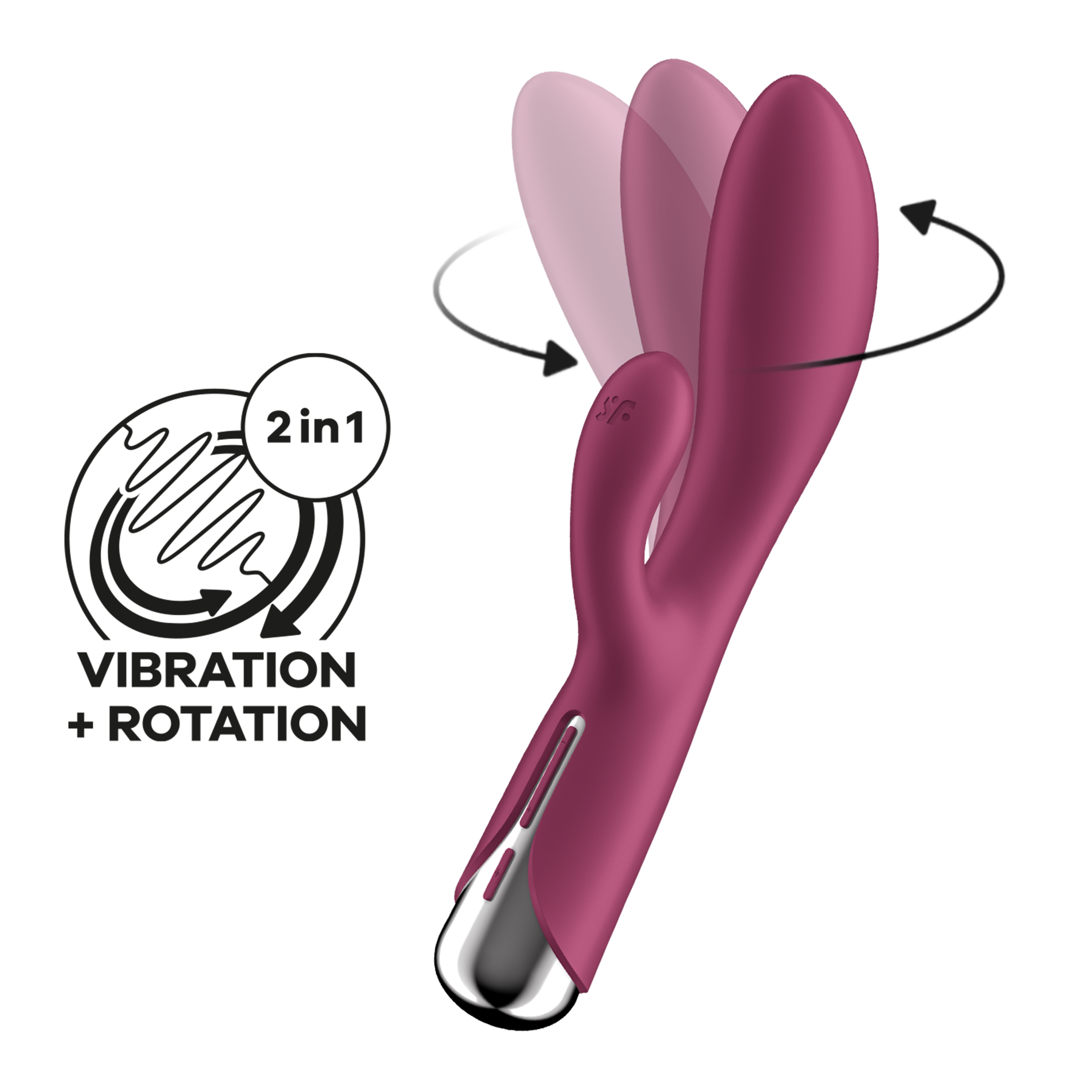 SATISFYER Spinning Rabbit 1 red