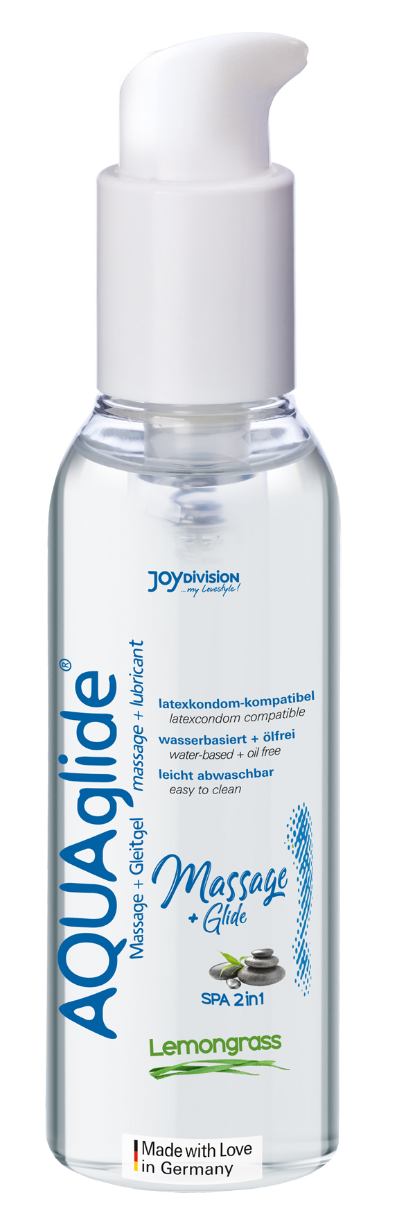 JOYDIVISION AQUAglide Gleit- und Verwöhngel Lemongrass 200ml