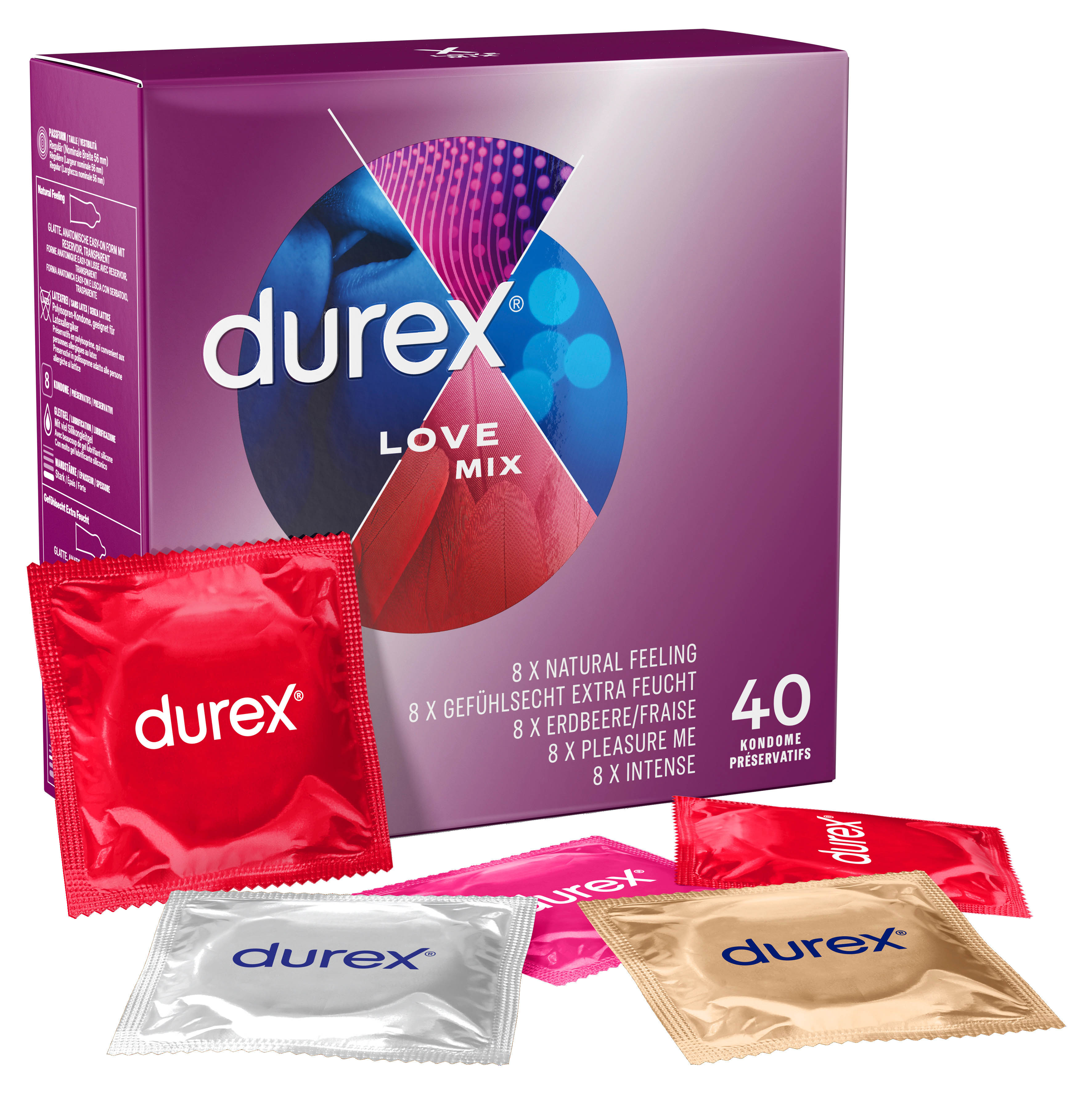 DUREX Love Mix 40 St.