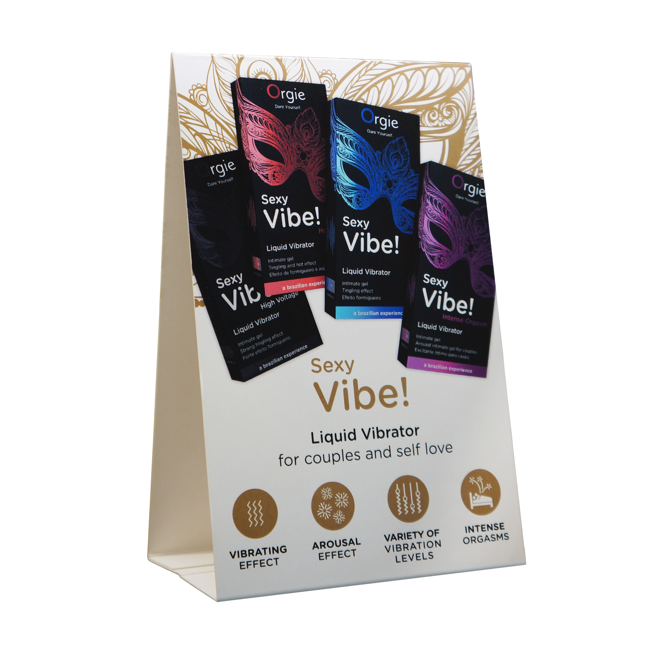ORGIE Dual Vibe - Sexy Vibe/Counter Display