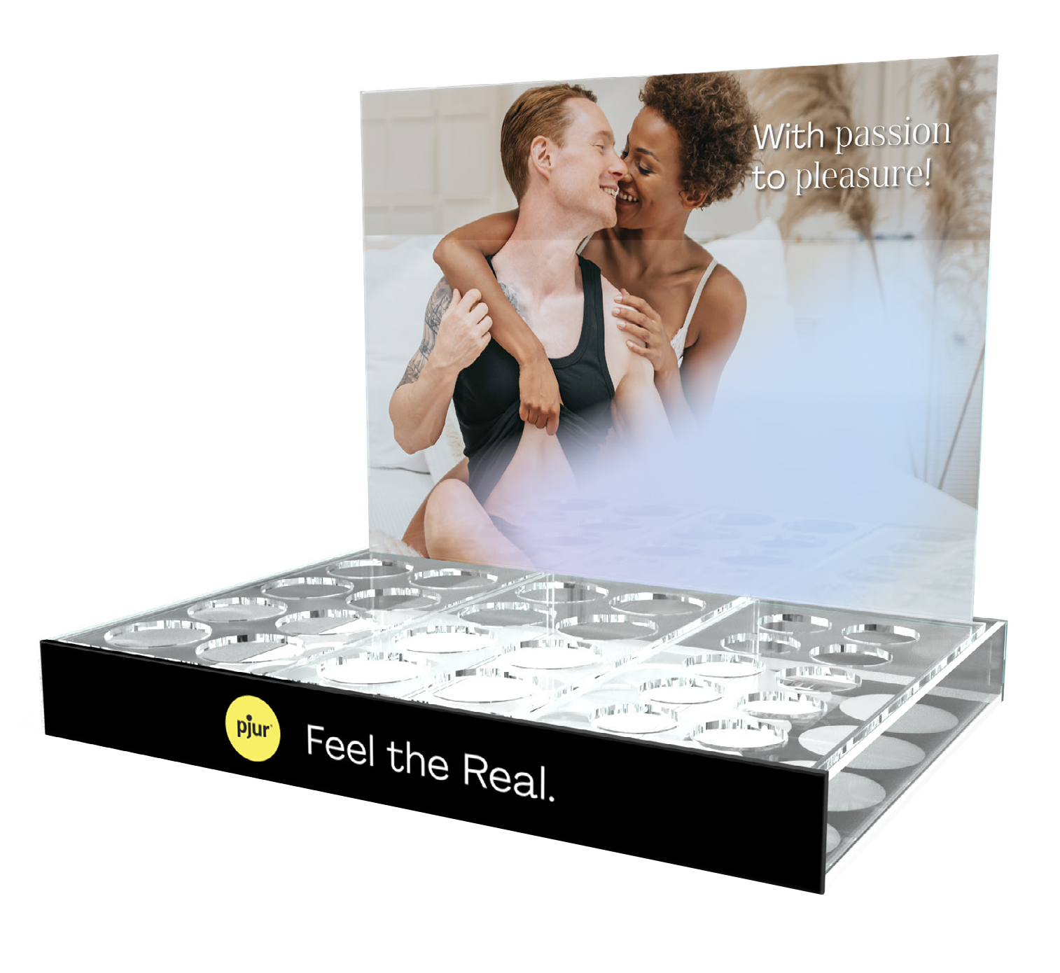 pjur Counterdisplay (Acrylic Display) black