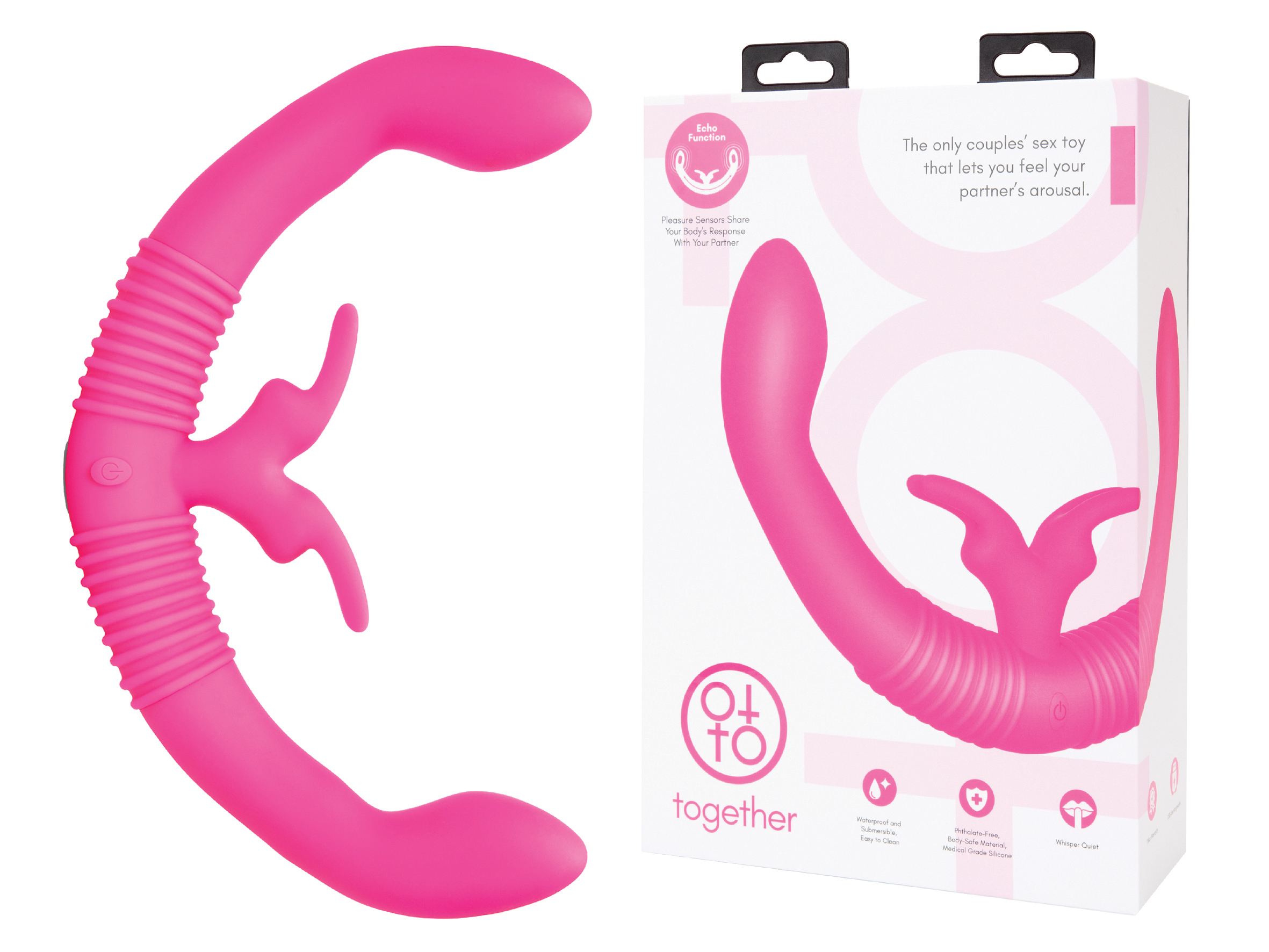 *Together Couples Vibrator pink