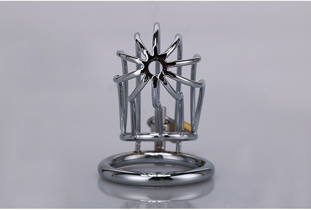 XX-DREAMSTOYS Metal Cock Cage Banana Shape*