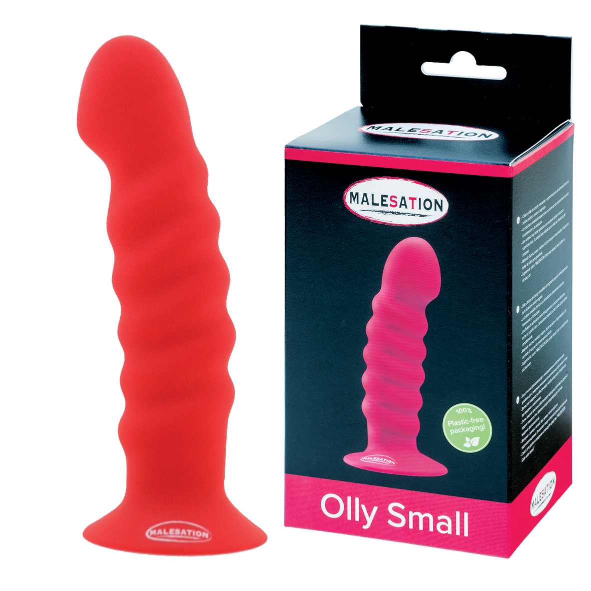 *MALESATION Olly Dildo klein rot