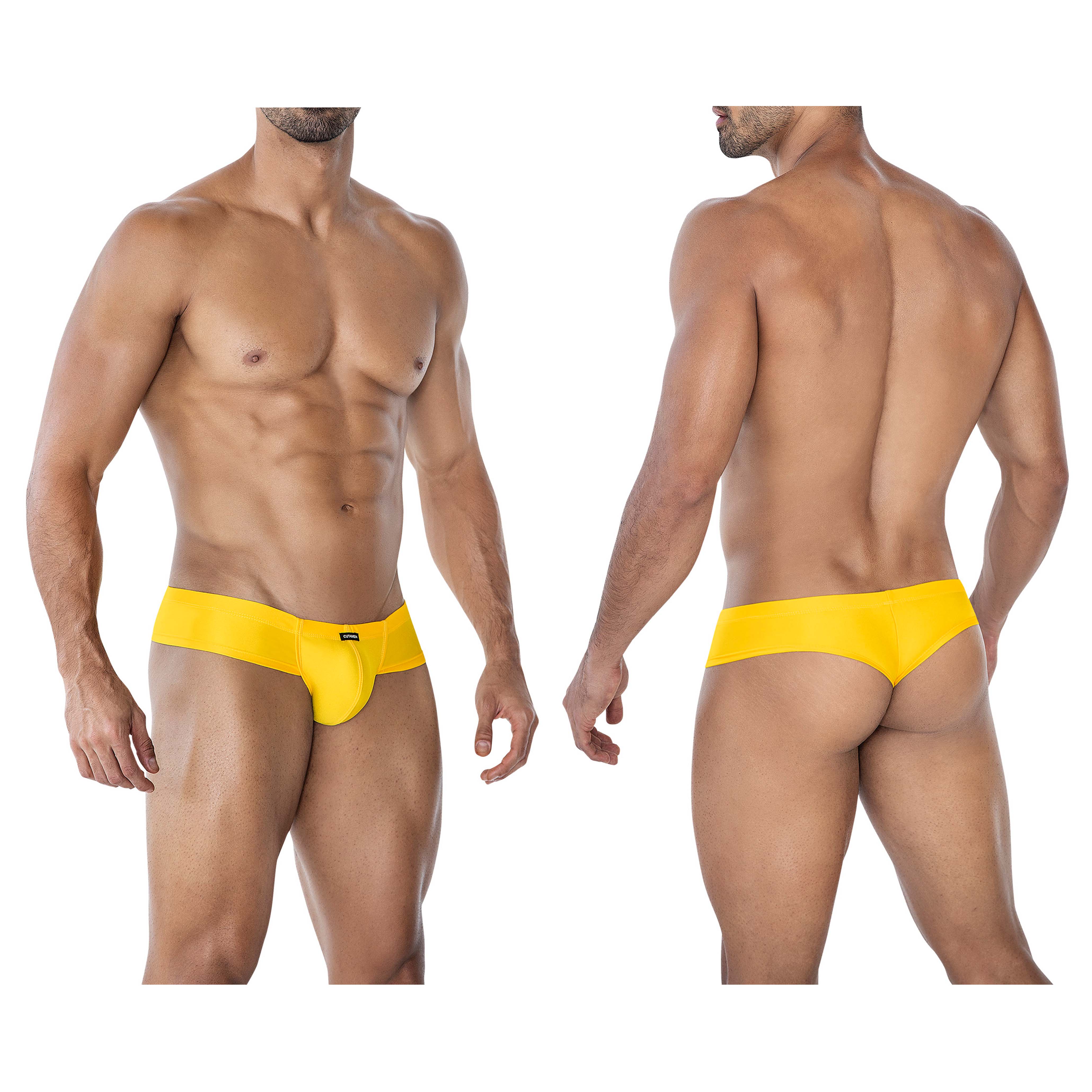 *C4M Cheeky Brief Bright Yellow XL