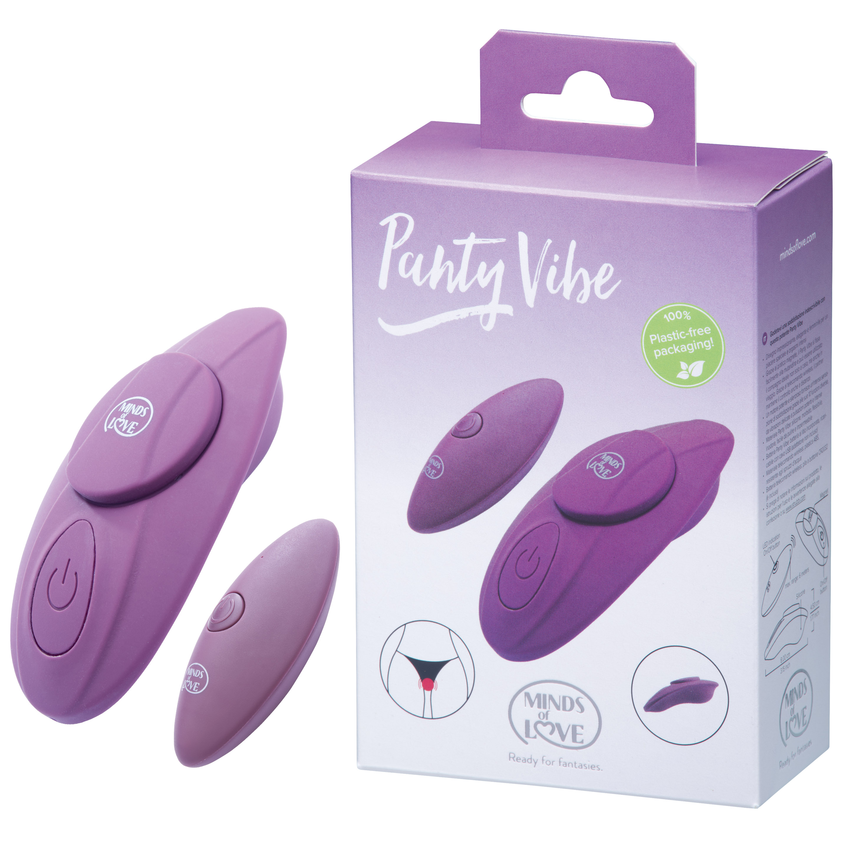 MINDS of LOVE Panty Vibe violett*
