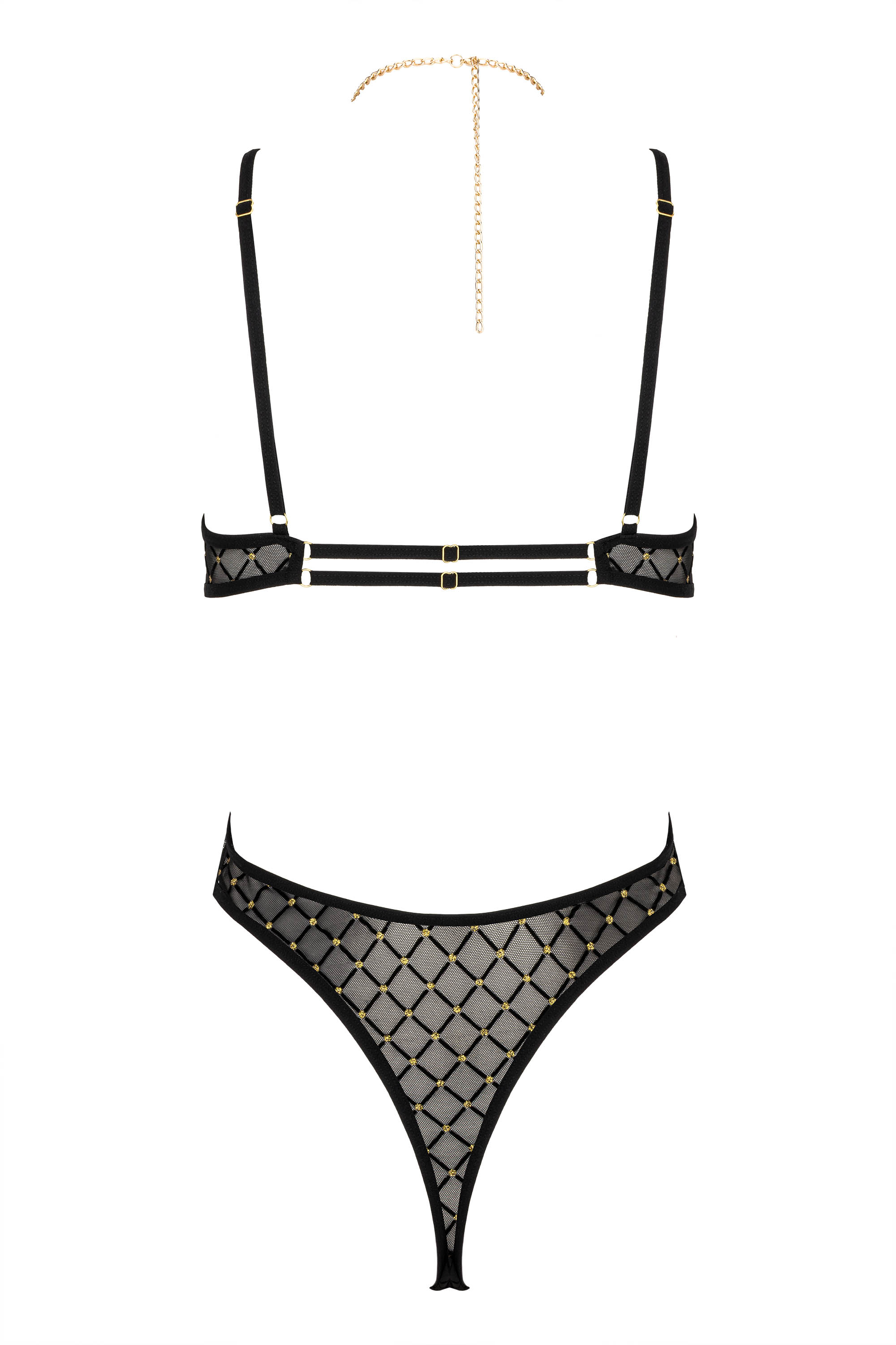 KOTEK Body BD101 schwarz-gold S/M