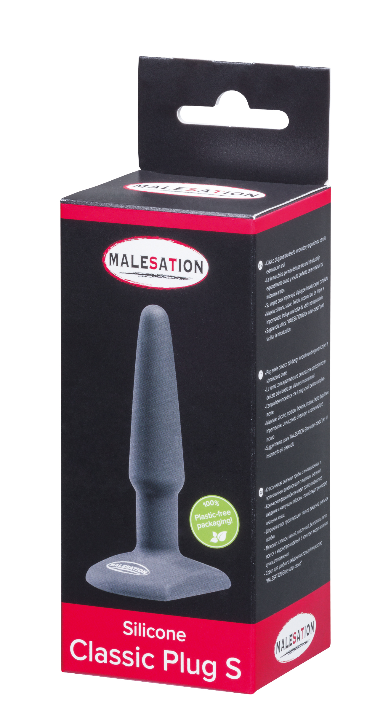 *MALESATION Silicone Classic Plug S