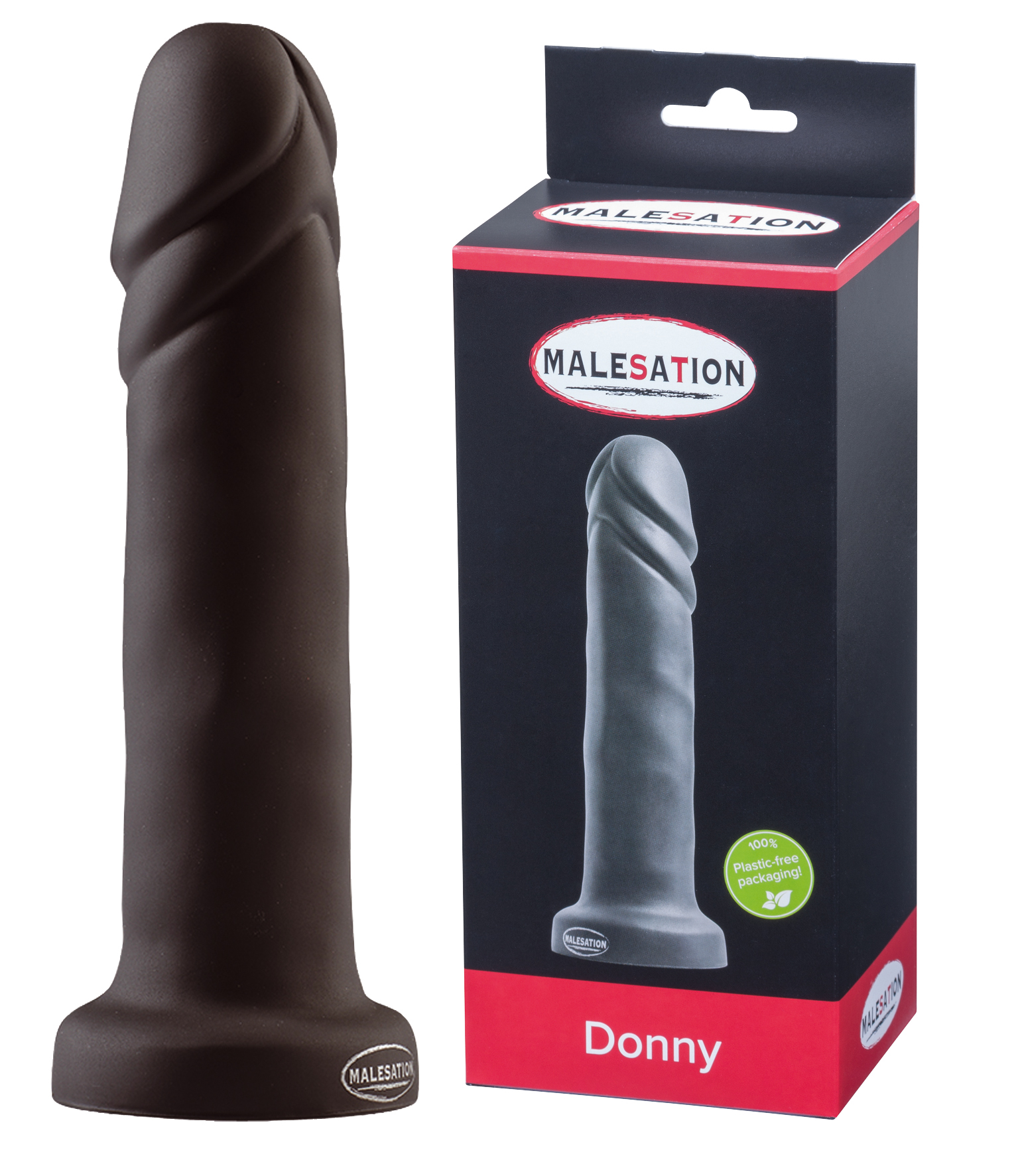 *MALESATION Donny Dildo schwarz