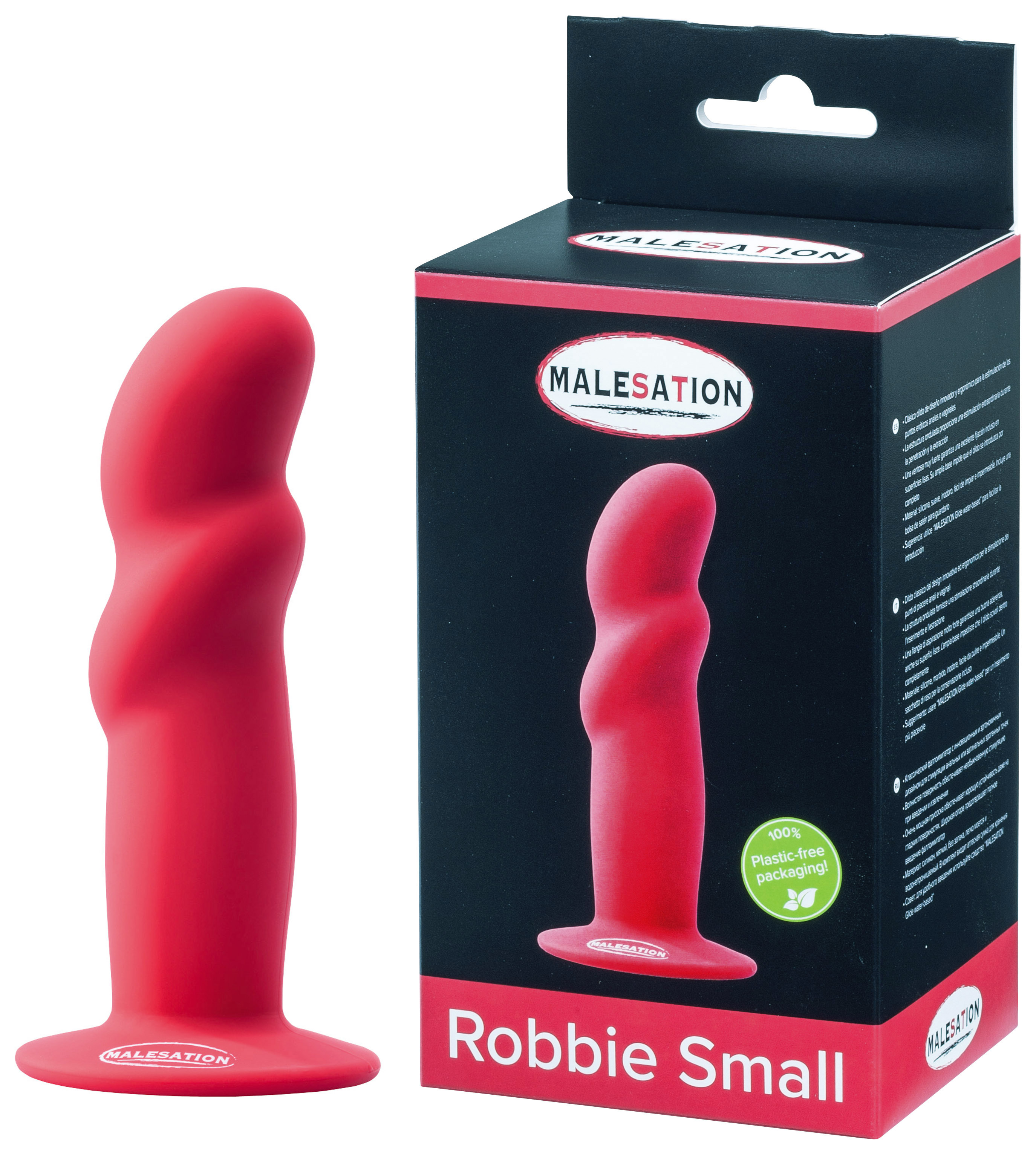 *MALESATION Robbie Dildo klein rot