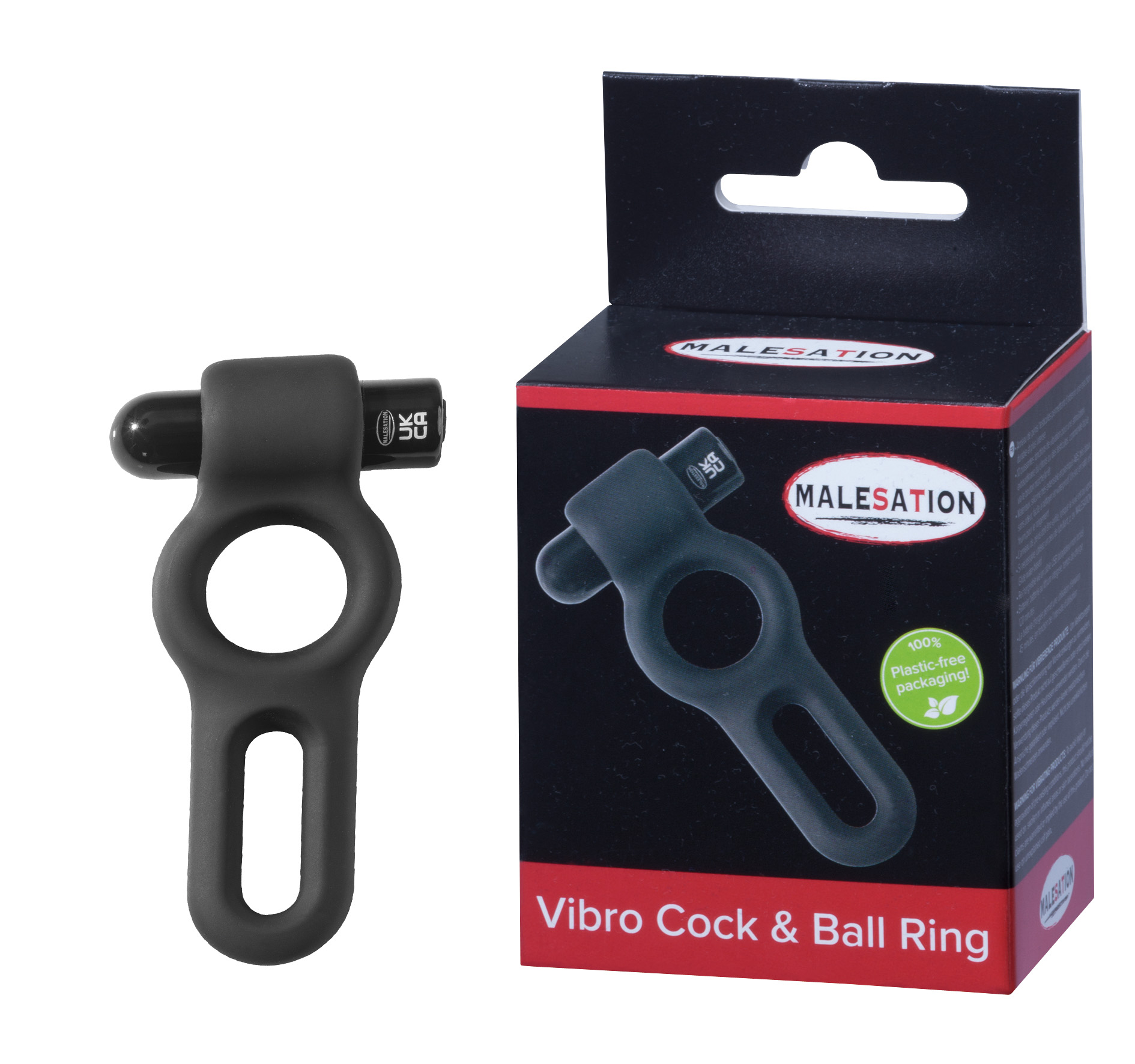 *MALESATION Vibro Cock & Ball Ring