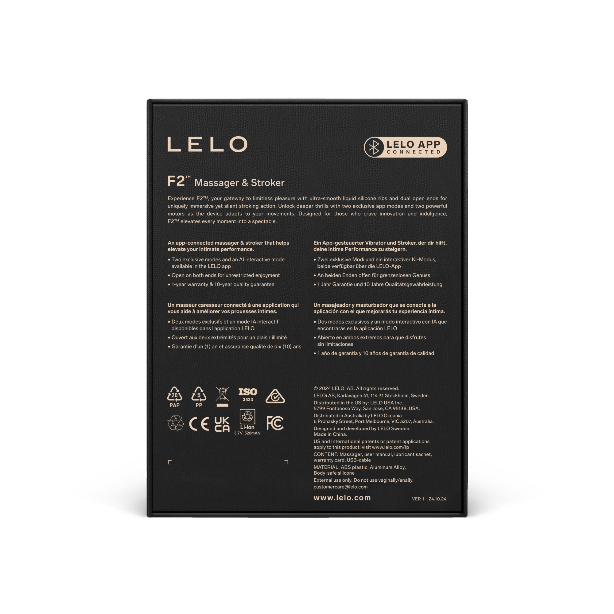 LELO F2S Red